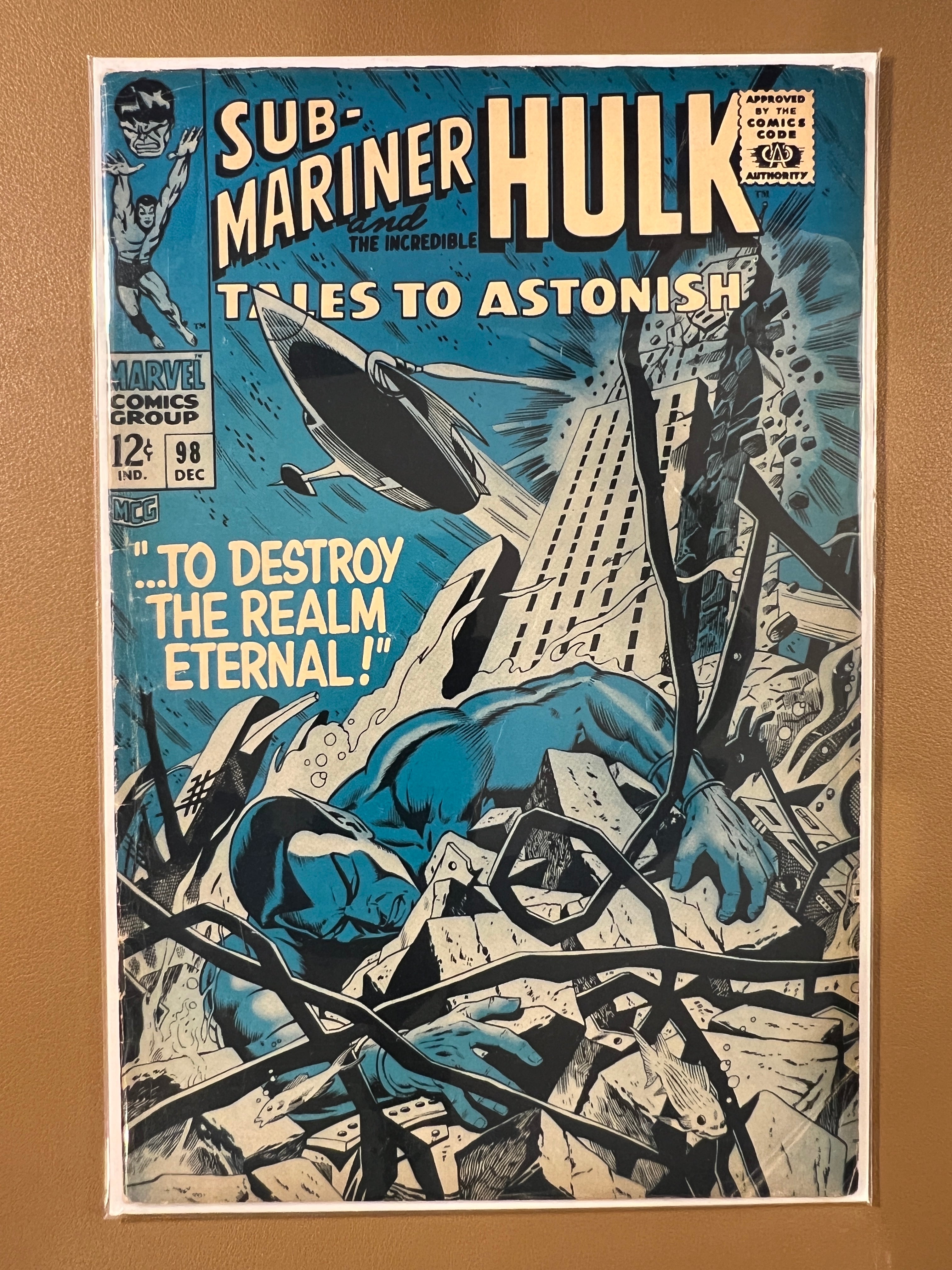 TALES TO ASTONISH #98 (1967) – SUB-MARINER & HULK