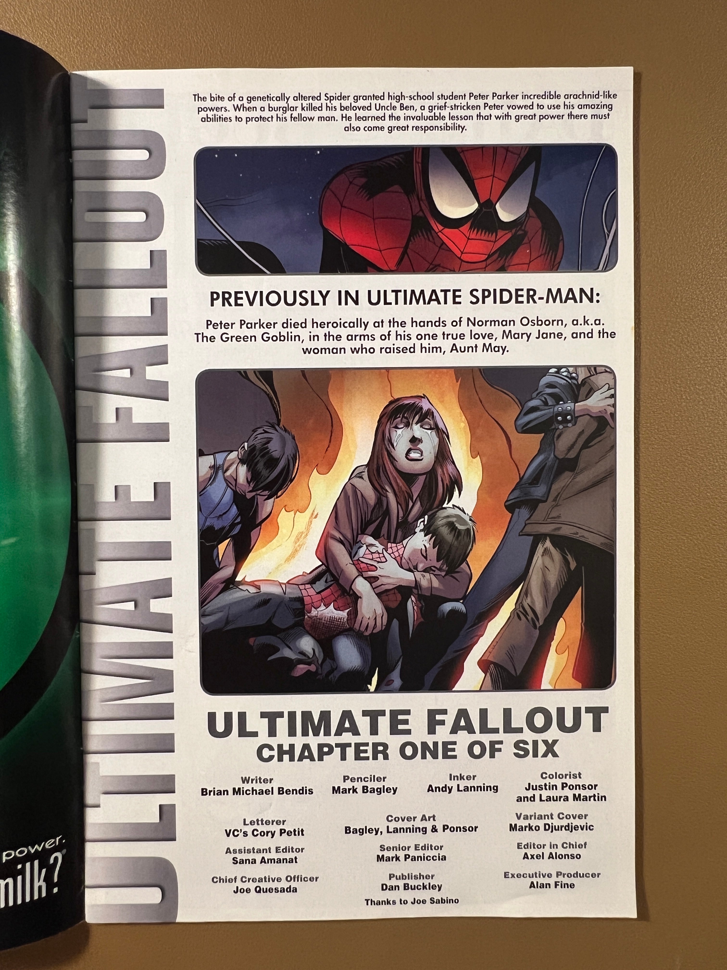 Ultimate Fallout #1 (2011)