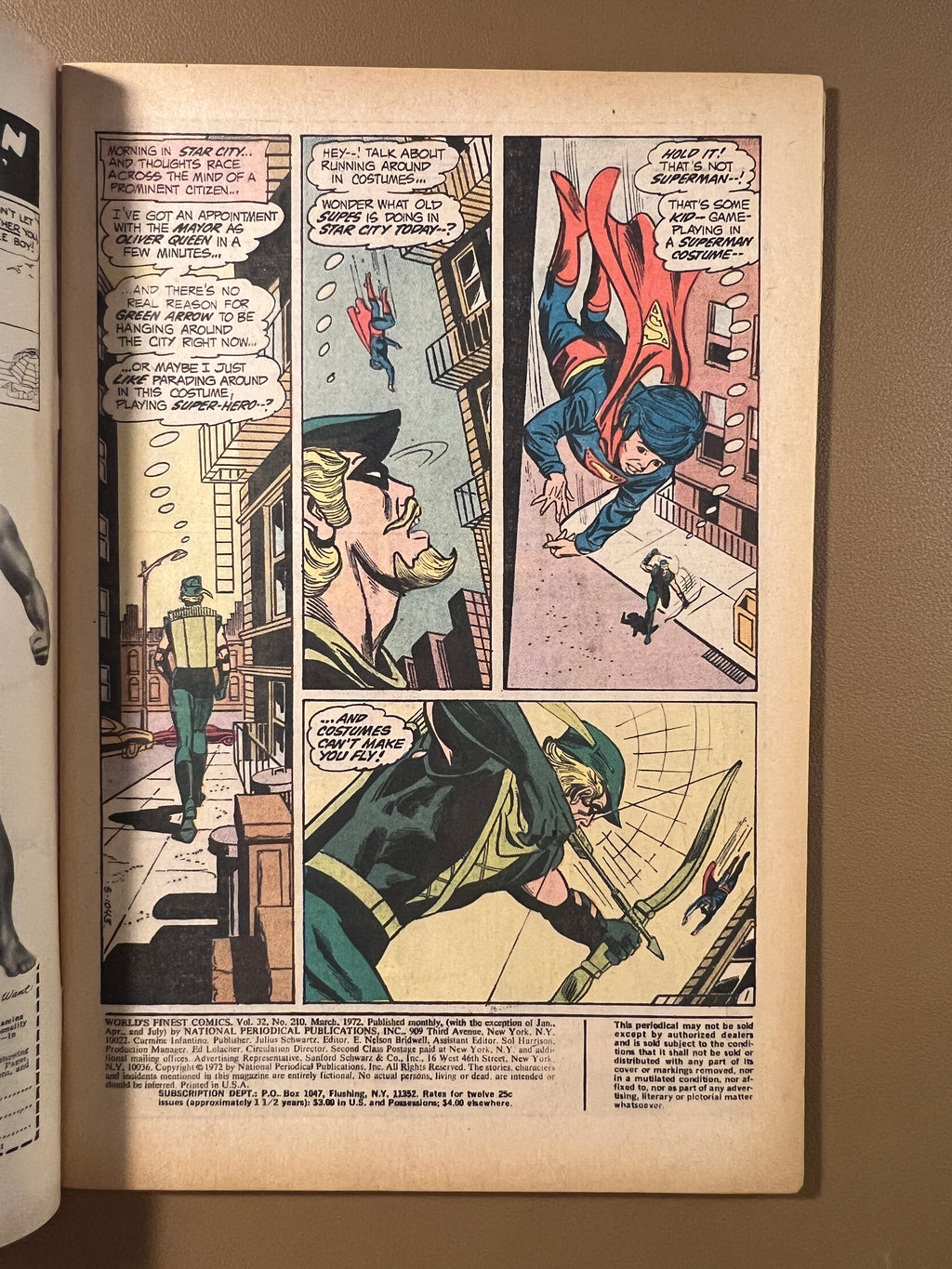 WORLD’S FINEST #210 (1973)