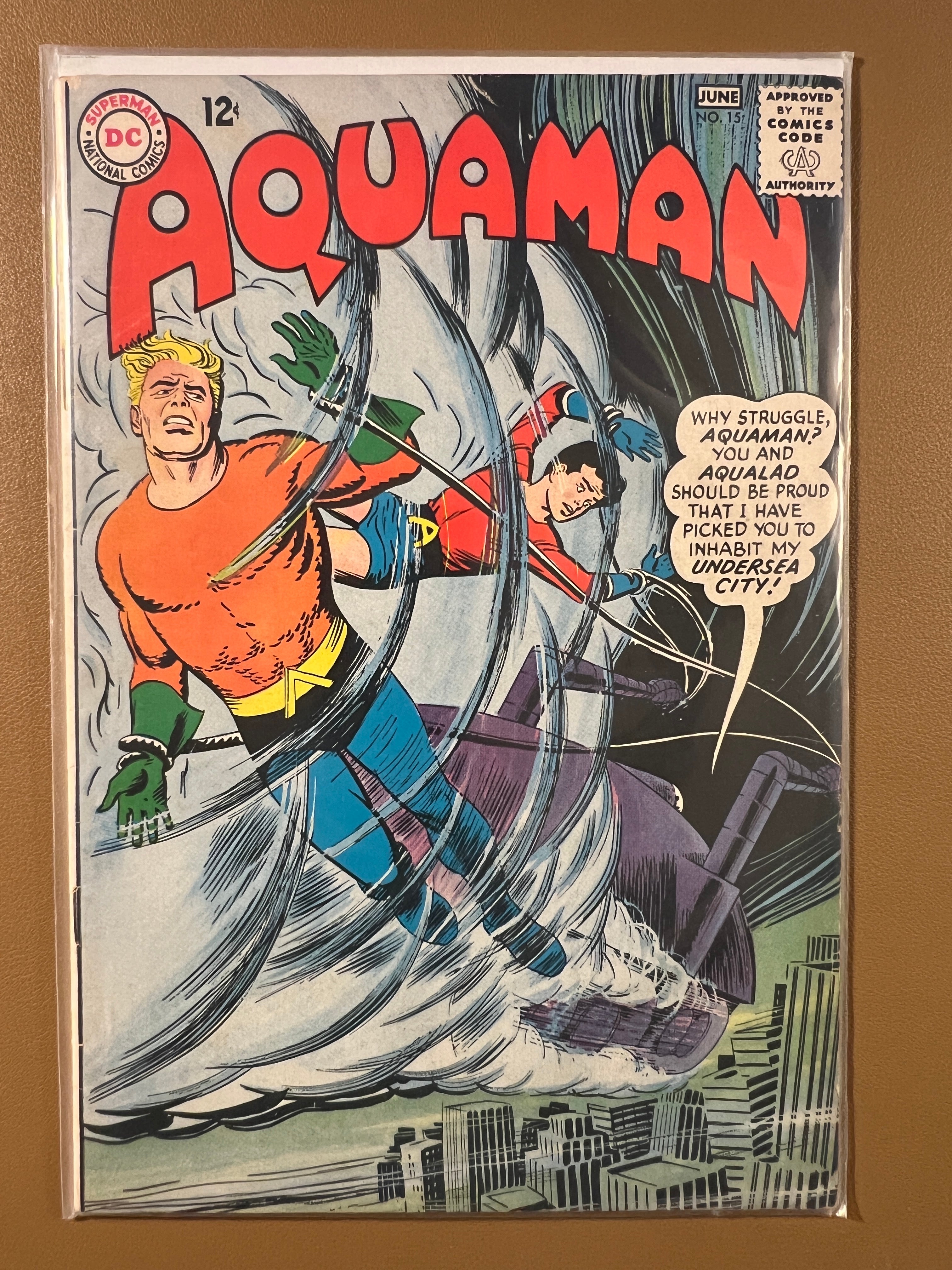 AQUAMAN #15 (1964) AQUAMAN & AQUALAD!