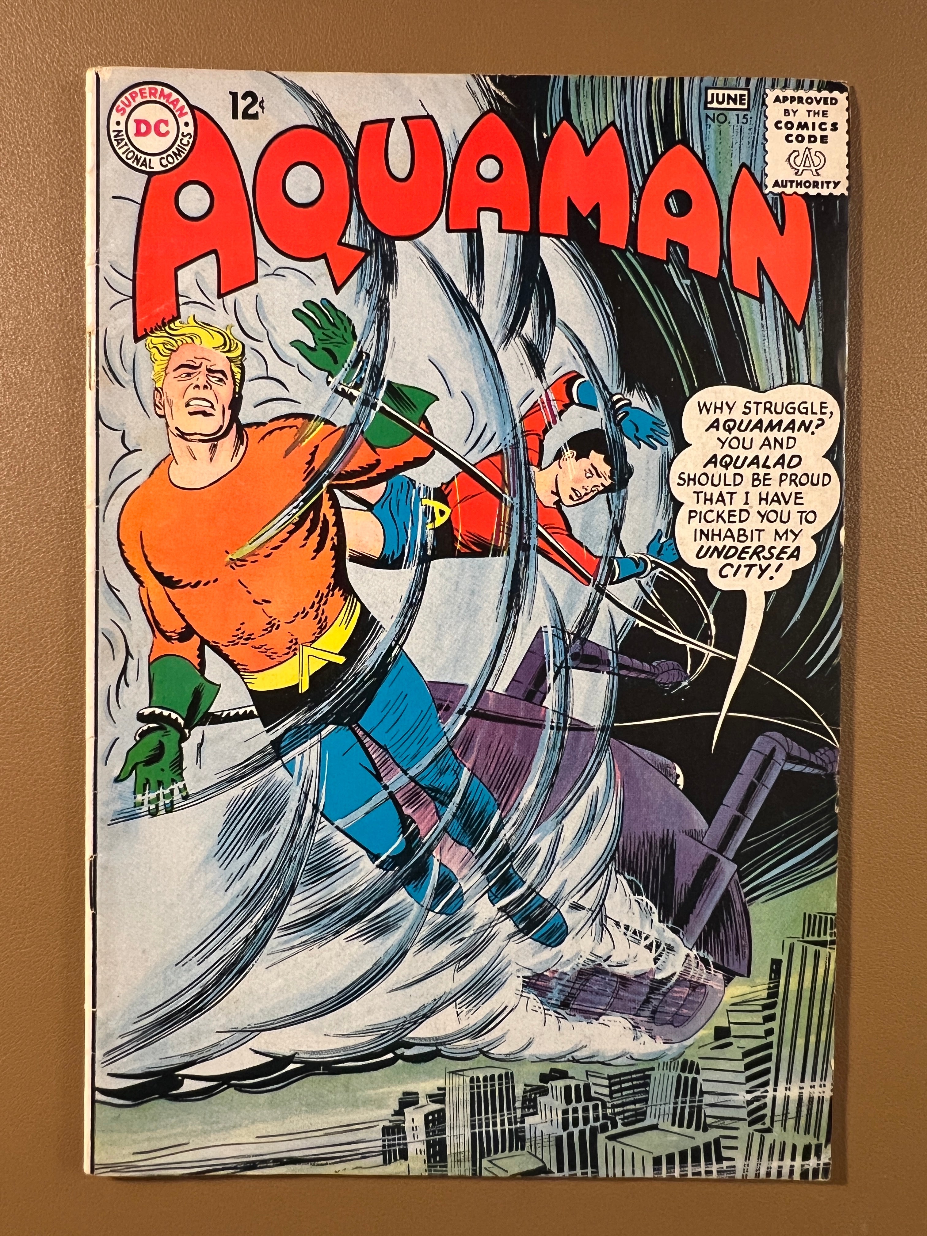 AQUAMAN #15 (1964) AQUAMAN & AQUALAD!