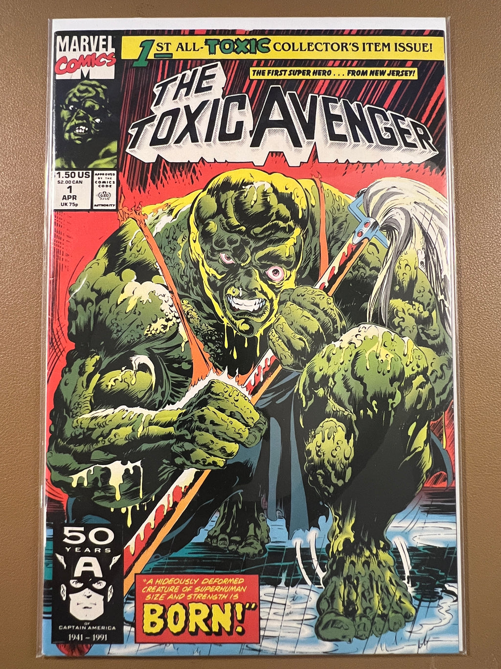 THE TOXIC AVENGER ISSUES #1-5, 7-8 (1991)