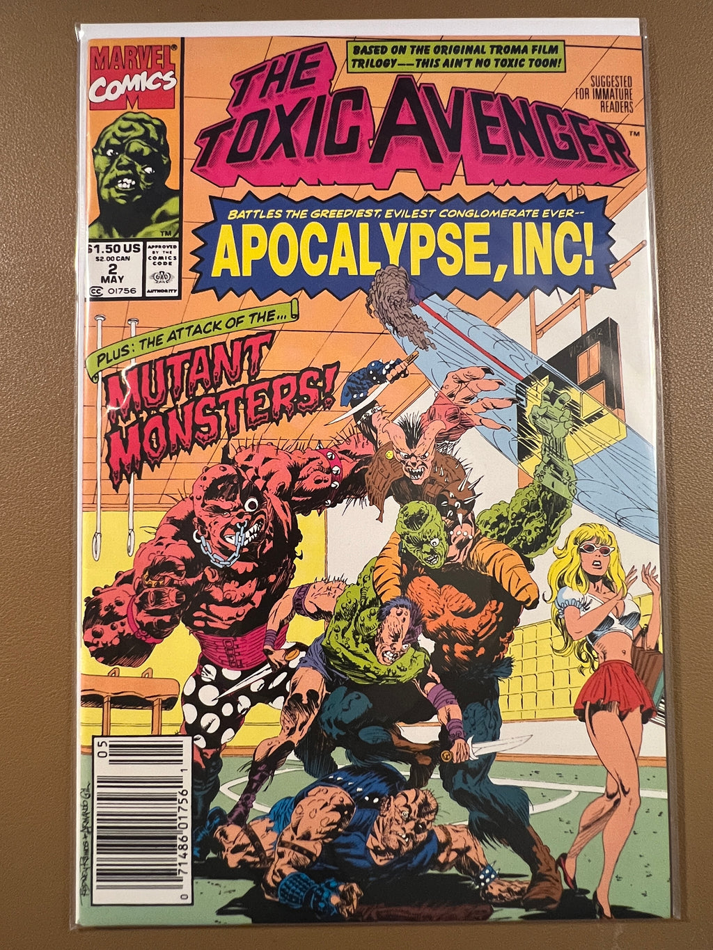 THE TOXIC AVENGER ISSUES #1-5, 7-8 (1991)