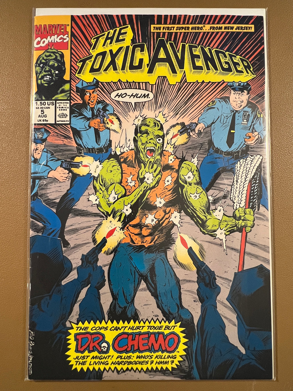 THE TOXIC AVENGER ISSUES #1-5, 7-8 (1991)