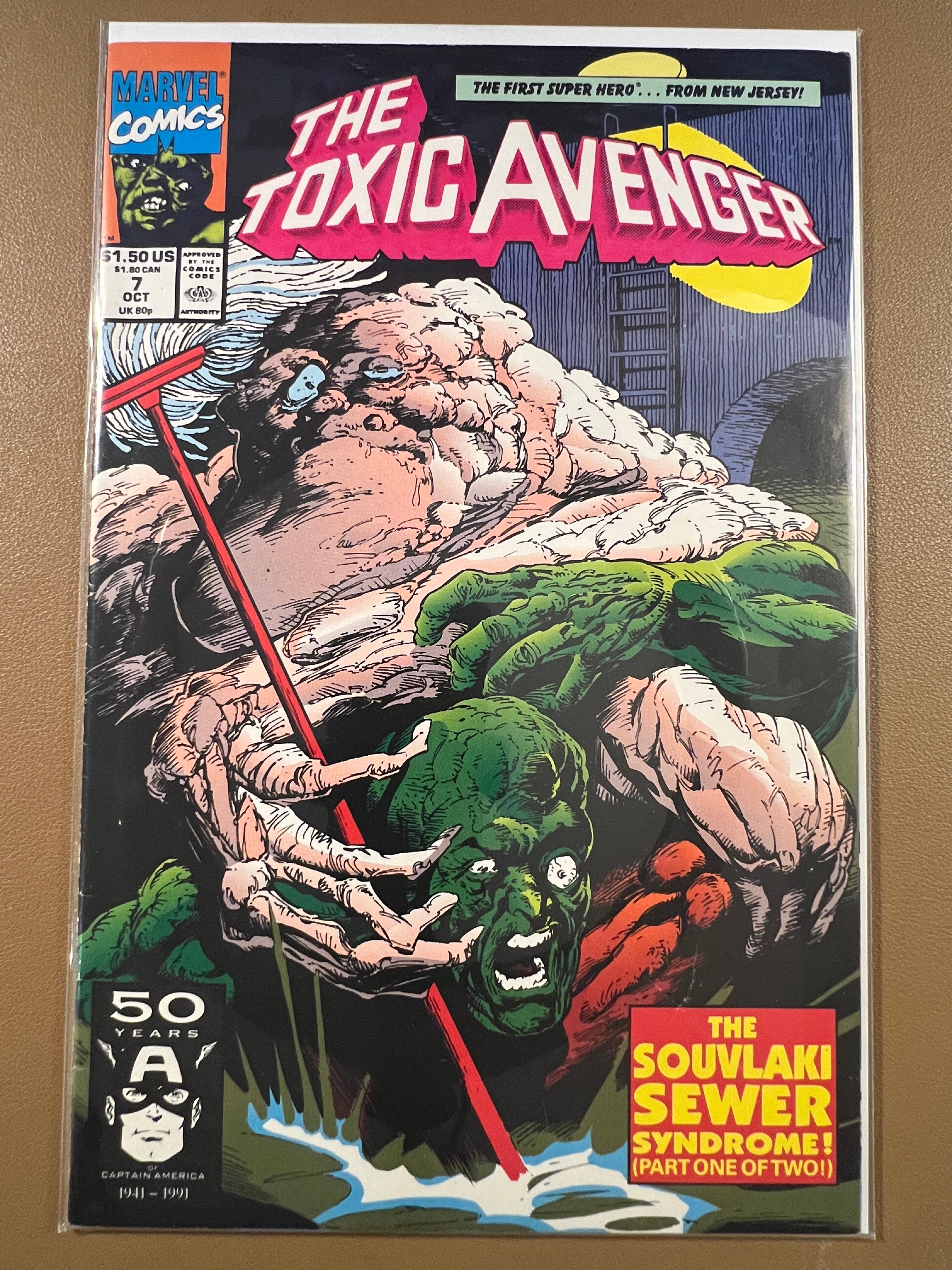 THE TOXIC AVENGER ISSUES #1-5, 7-8 (1991)