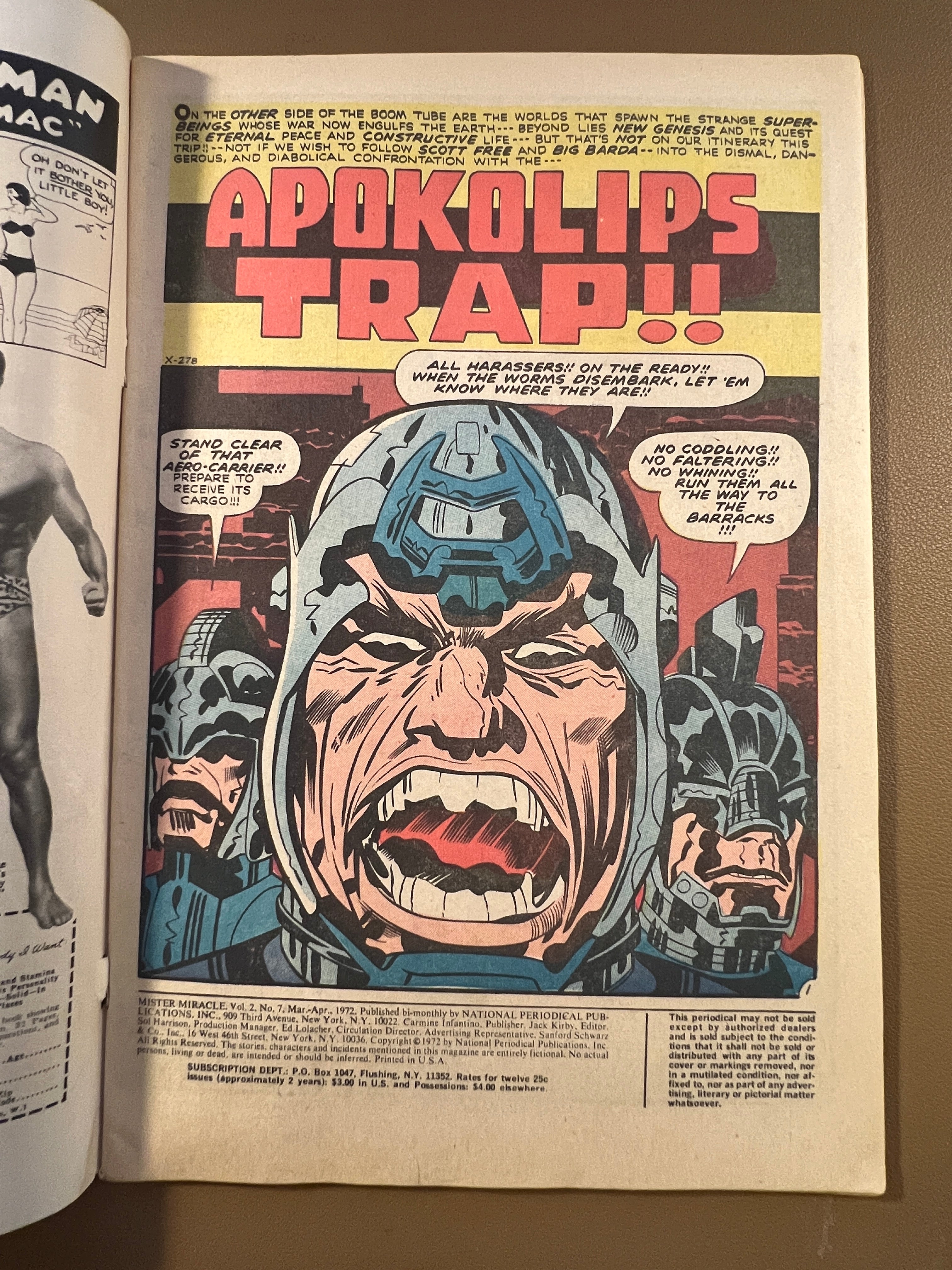 MISTER MIRACLE #7 (1972)
