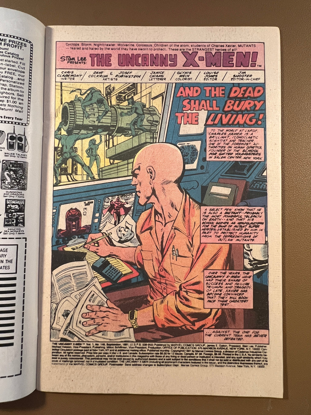 X-MEN #149 (1981)