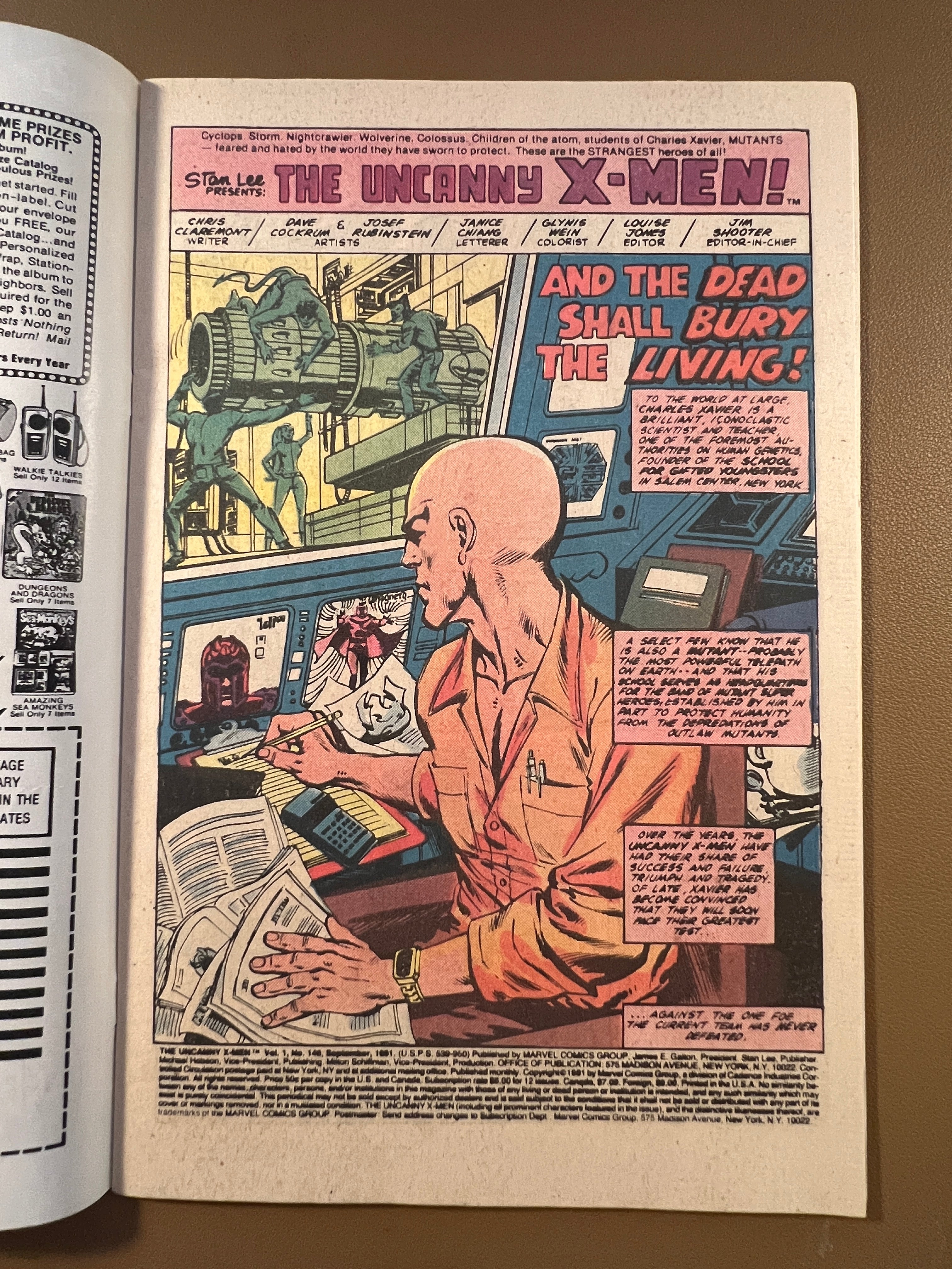 X-MEN #149 (1981)