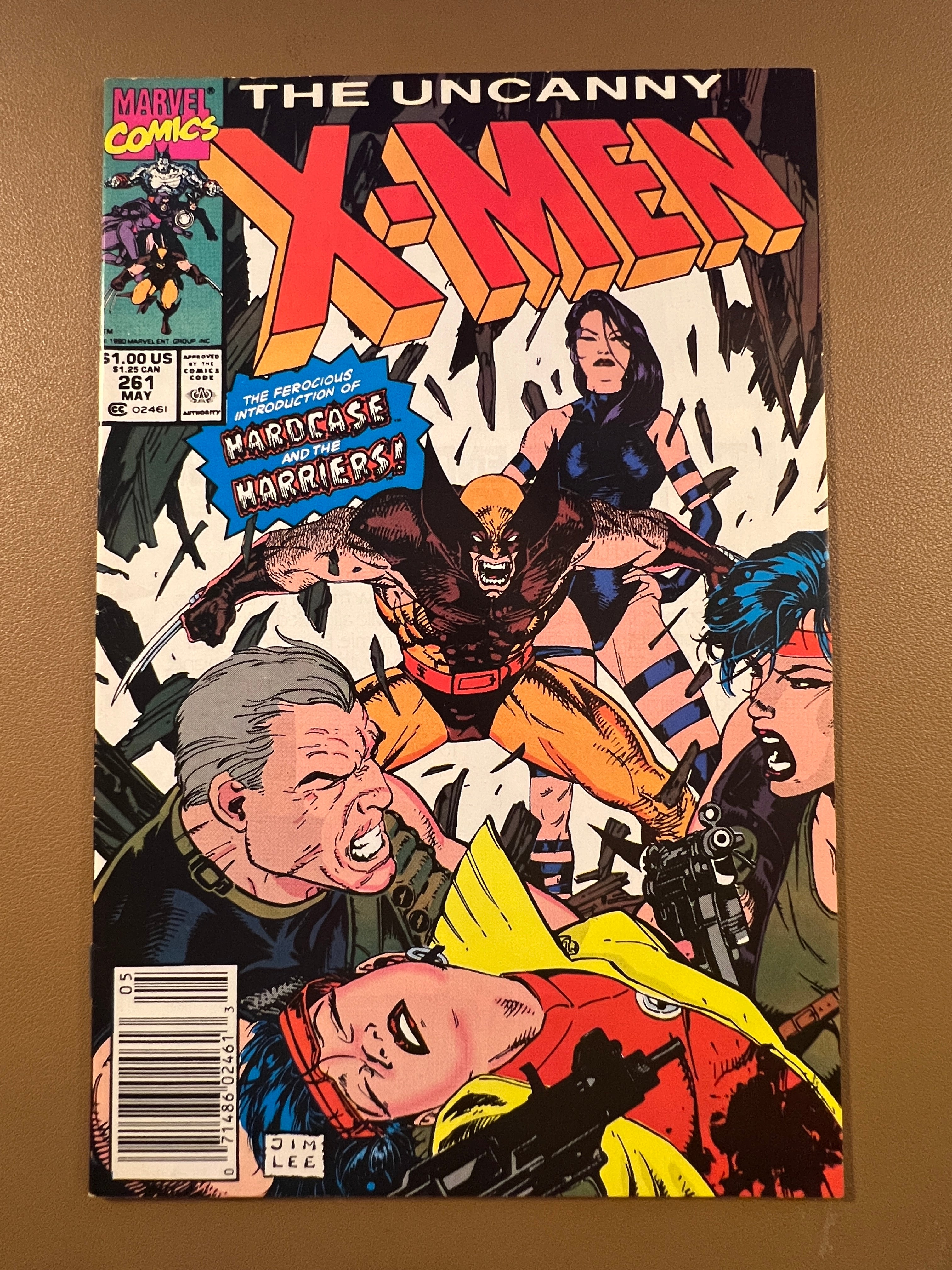 X-MEN #261 (1990) – 1ST FULL APPEARANCE OF MARROW & THE MORLOCKS!