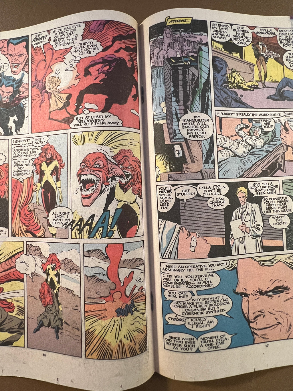X-MEN #261 (1990) – 1ST FULL APPEARANCE OF MARROW & THE MORLOCKS!
