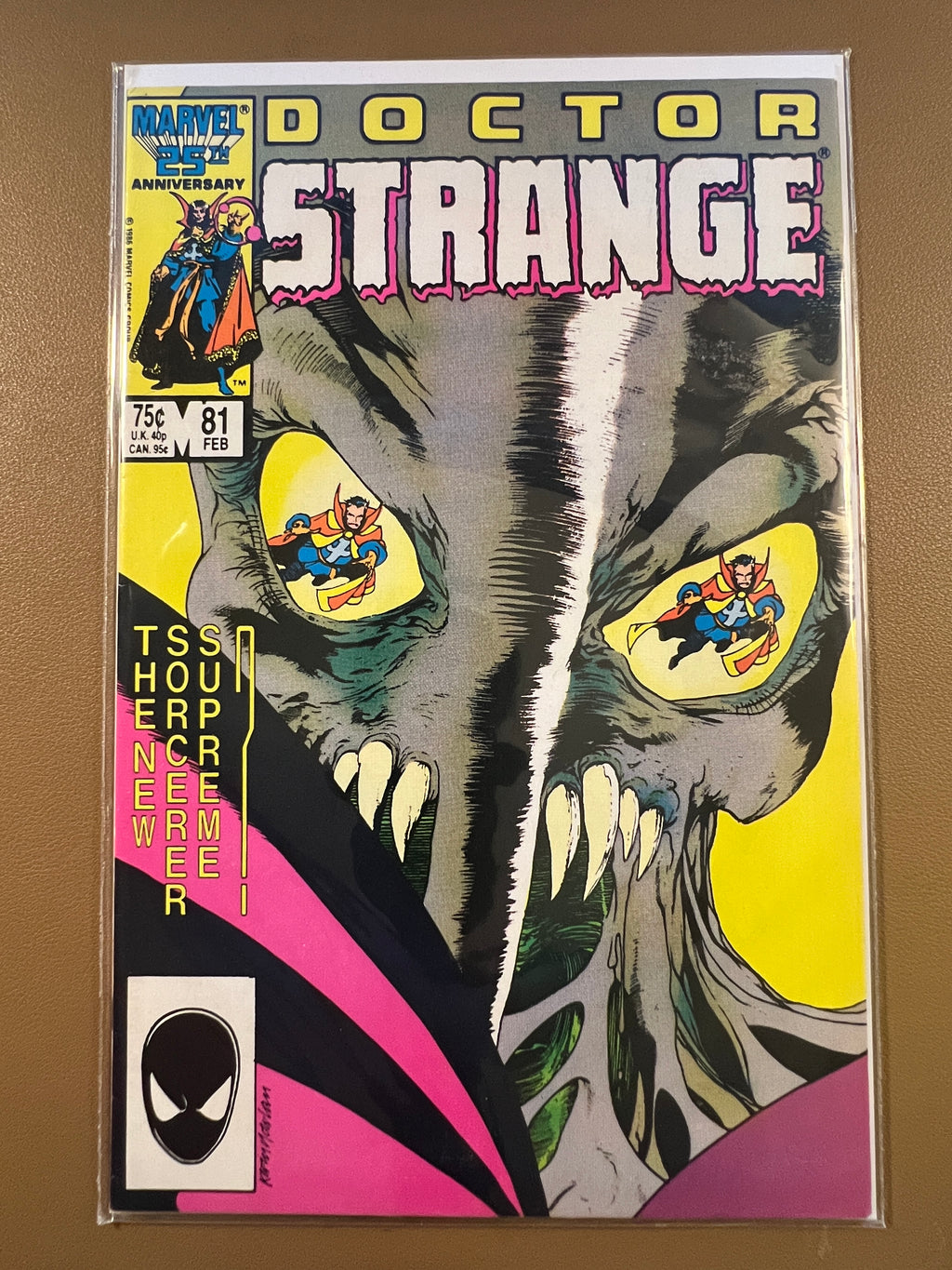 DOCTOR STRANGE #81 (1986) – CLASSIC COVER | “TOWER OF SCREAMS”