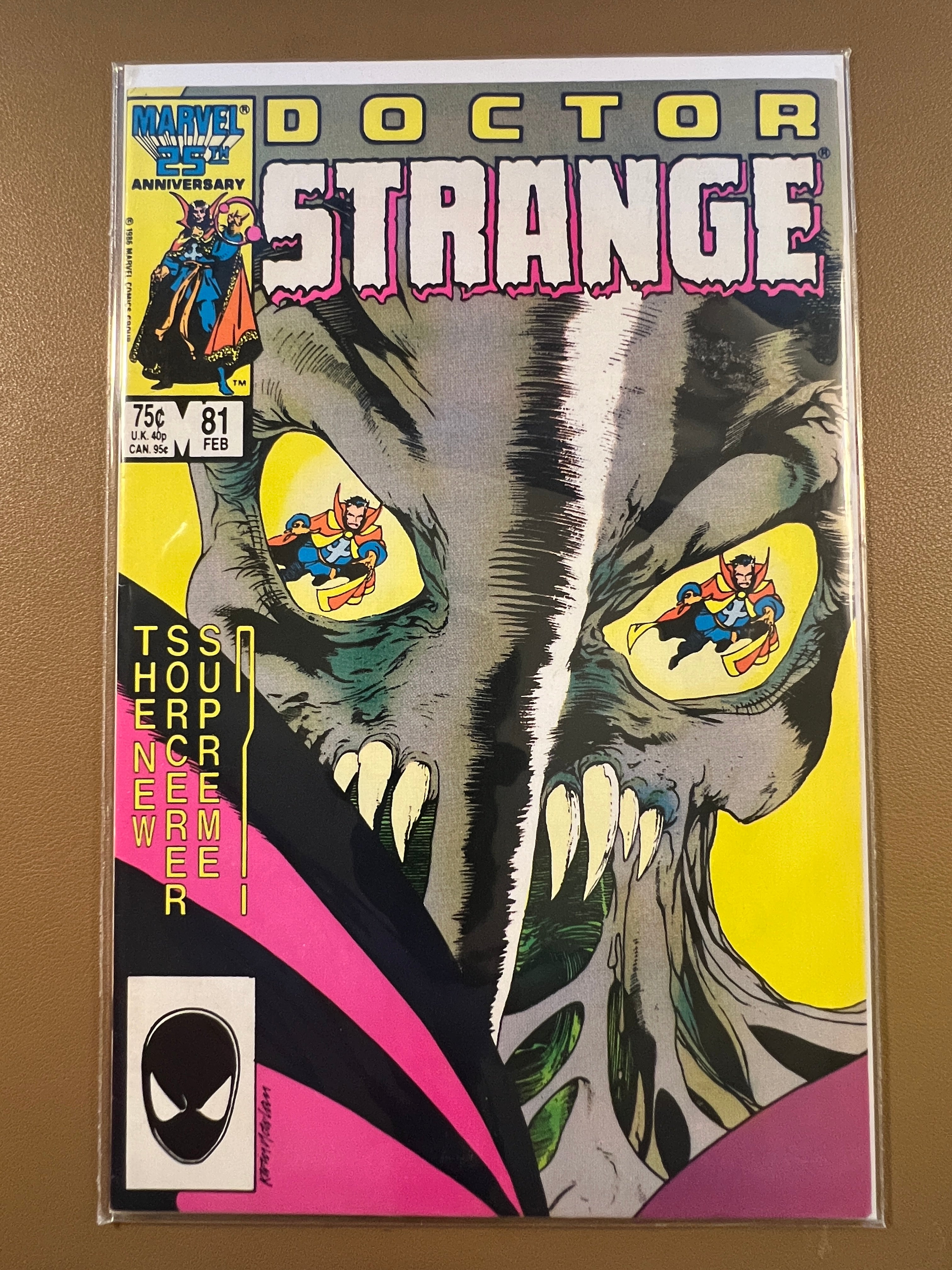 DOCTOR STRANGE #81 (1986) – CLASSIC COVER | “TOWER OF SCREAMS”