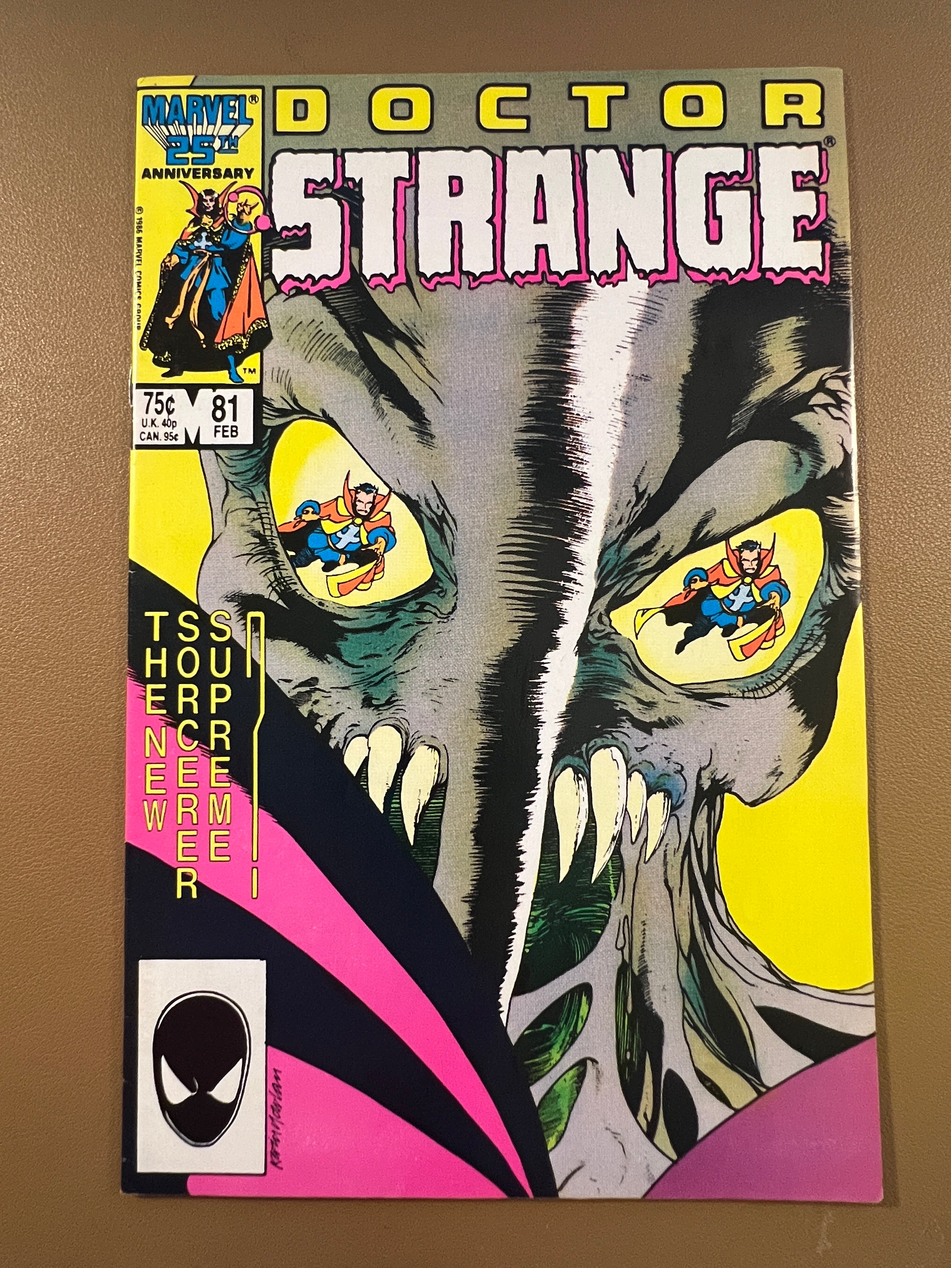 DOCTOR STRANGE #81 (1986) – CLASSIC COVER | “TOWER OF SCREAMS”