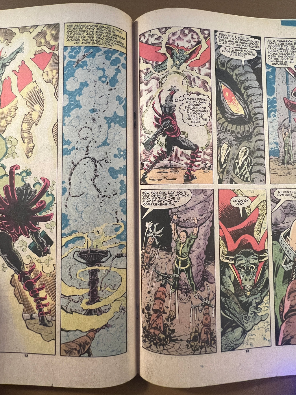 DOCTOR STRANGE #81 (1986) – CLASSIC COVER | “TOWER OF SCREAMS”