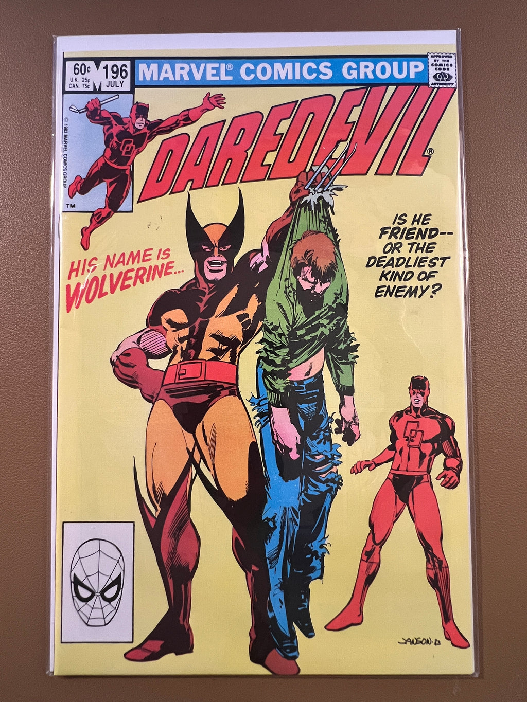 DAREDEVIL #196 (1983) – WOLVERINE APPEARANCE | FRANK MILLER ERA