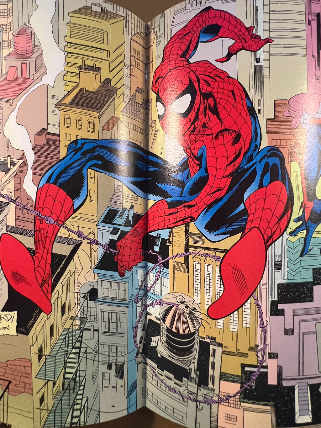 WEB OF SPIDER-MAN #90 (1992) – 30TH ANNIVERSARY GIANT-SIZE | HOLOGRAM COVER