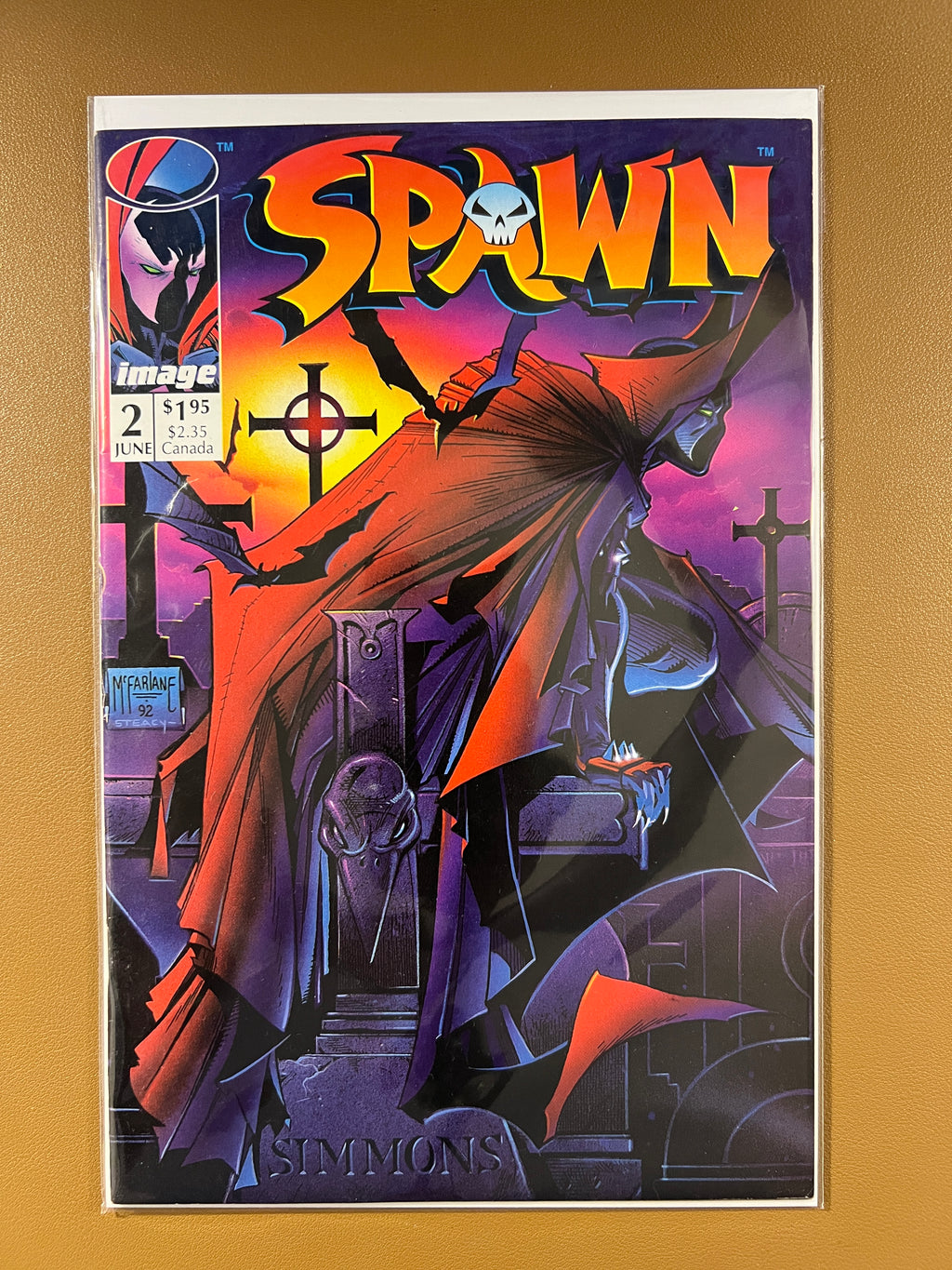 SPAWN #2 (1992) – TODD McFARLANE