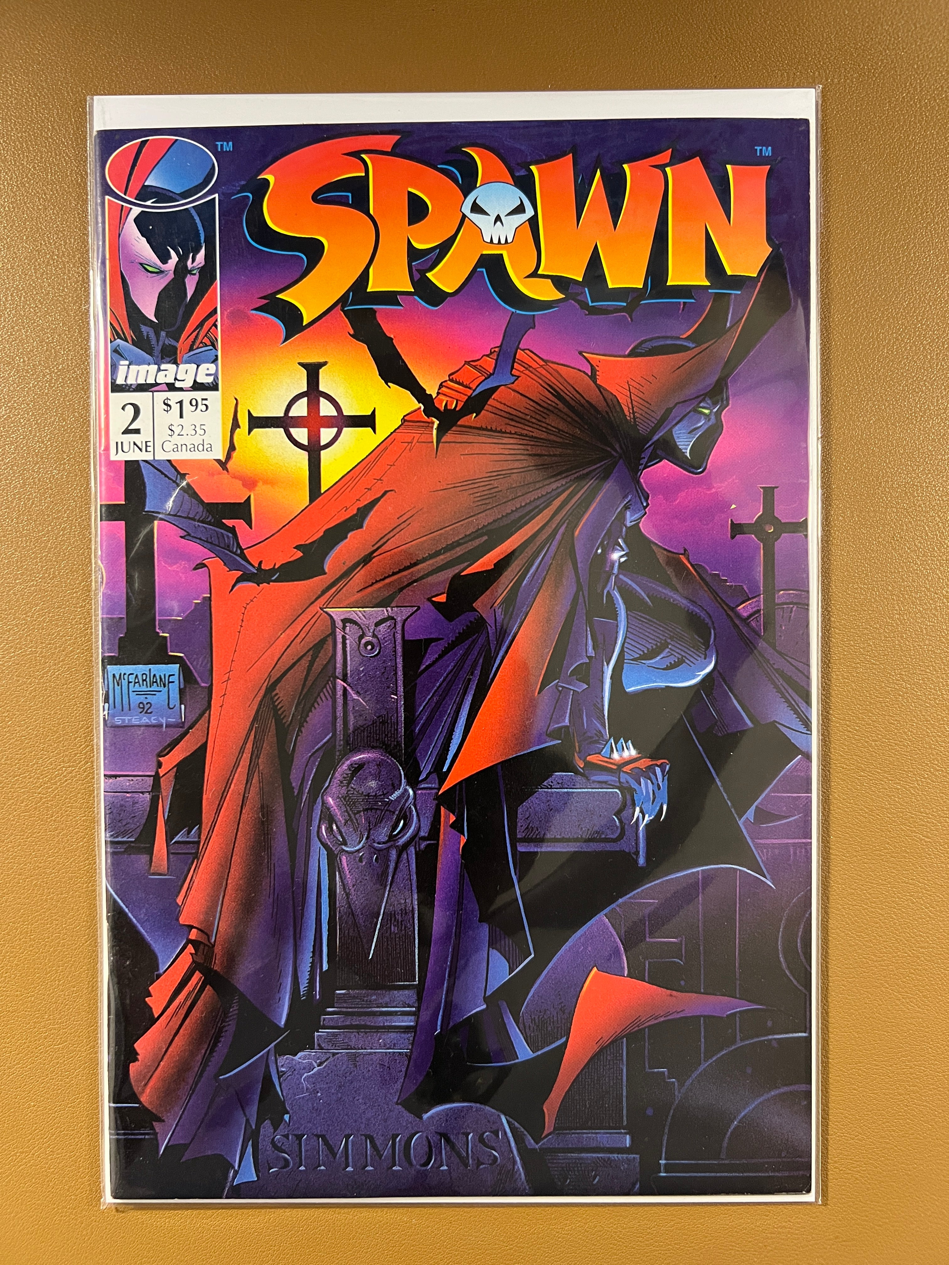 SPAWN #2 (1992) – TODD McFARLANE
