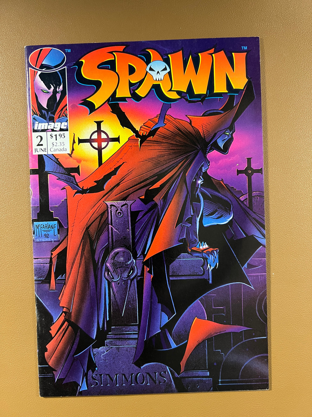 SPAWN #2 (1992) – TODD McFARLANE