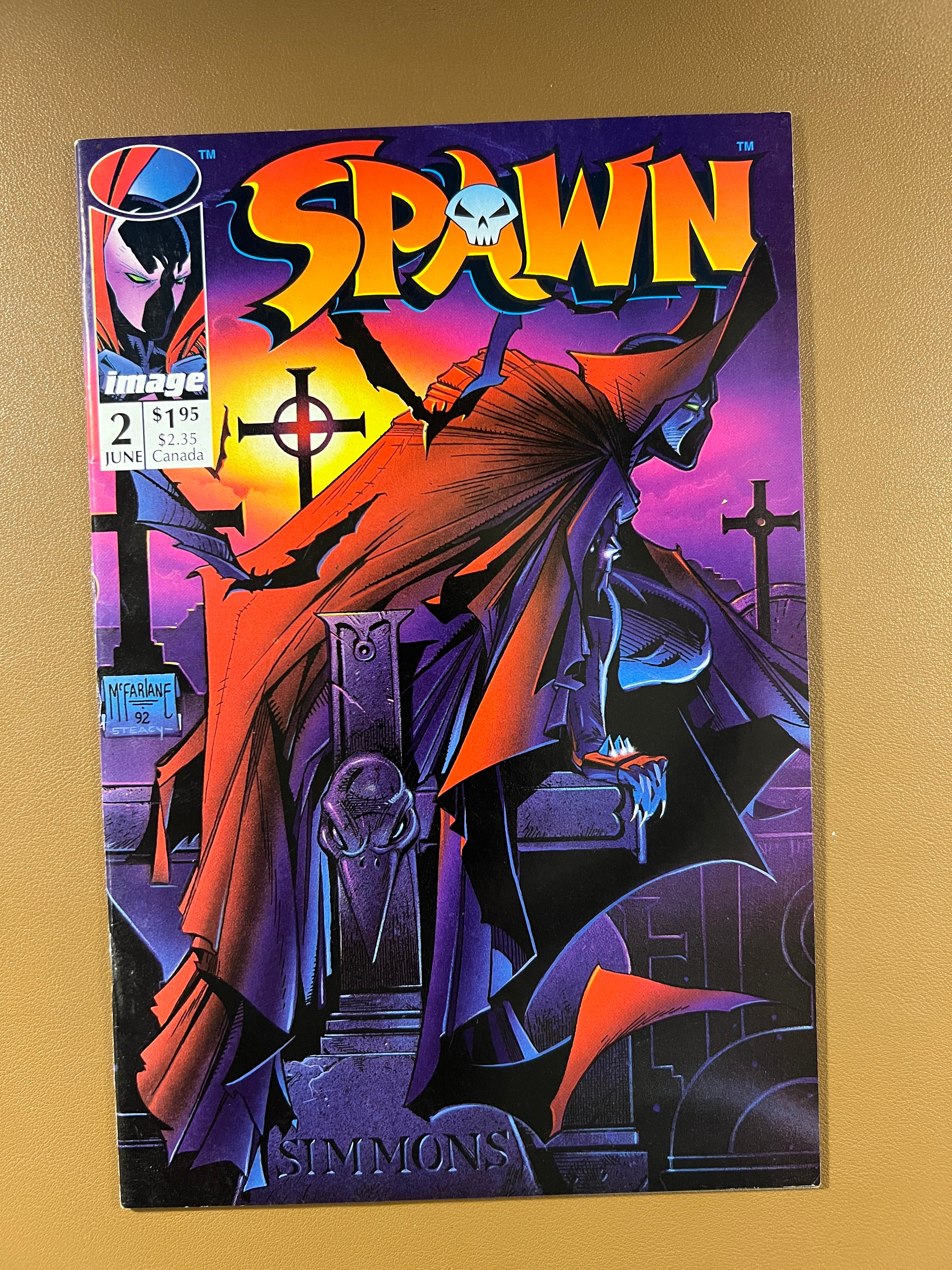 SPAWN #2 (1992) – TODD McFARLANE