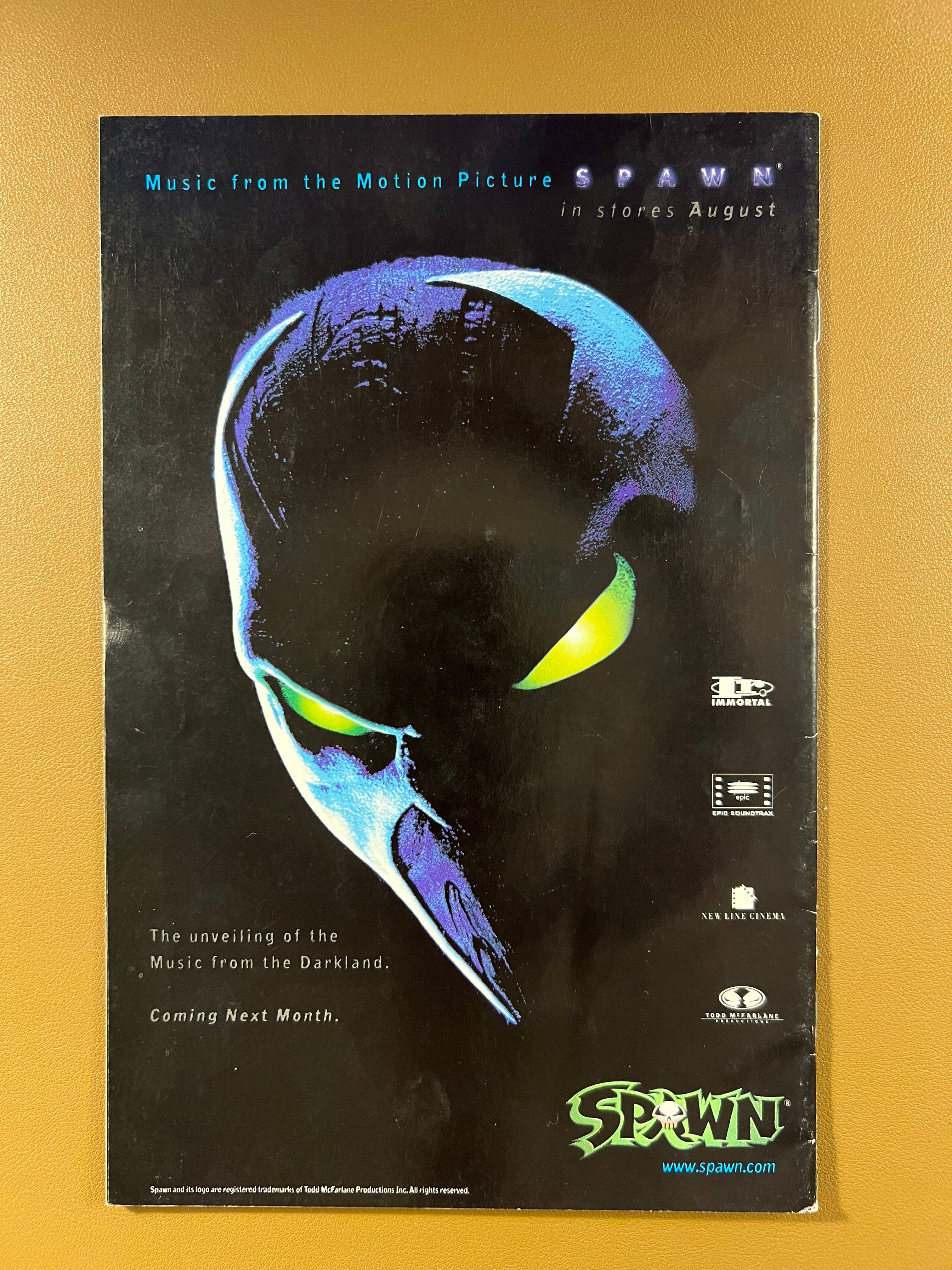 SPAWN #61 (1997) – TODD McFARLANE | DARK, ICONIC COVER