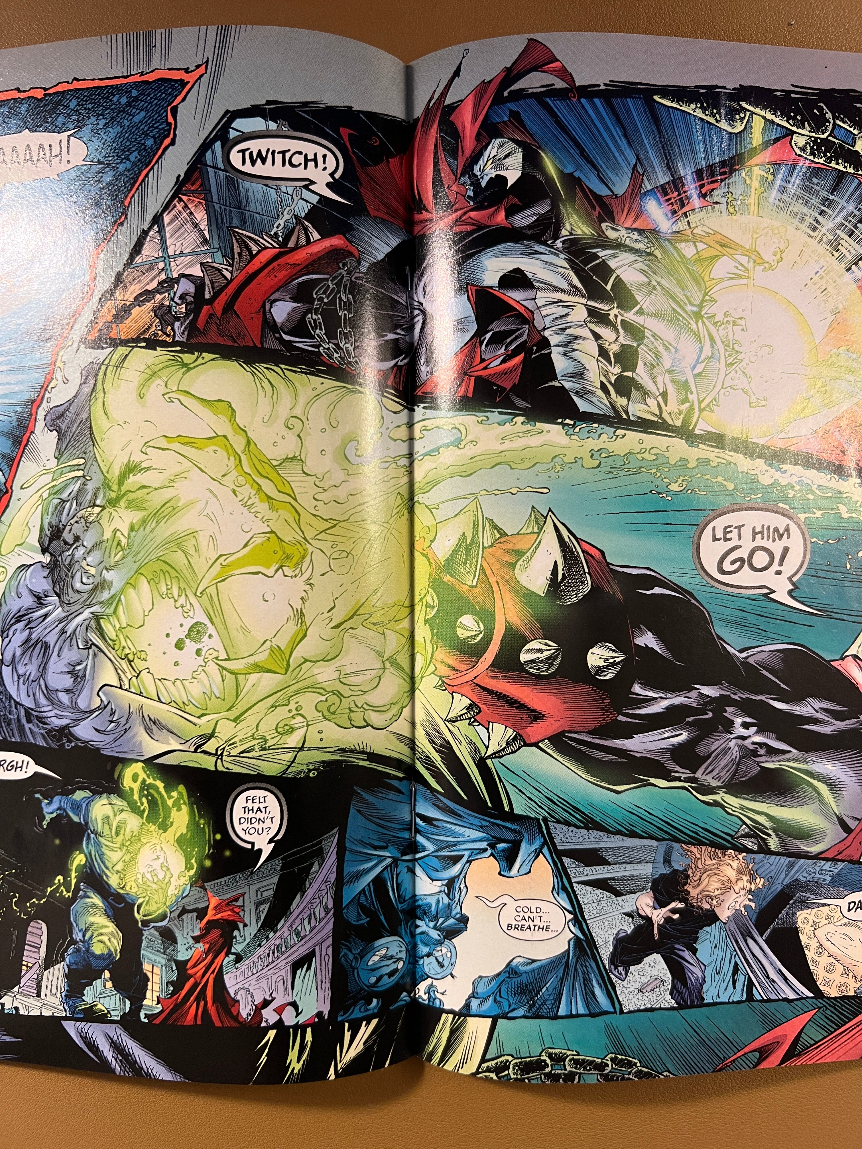 SPAWN #130 (2003) ICONIC CLOCK TOWER COVER