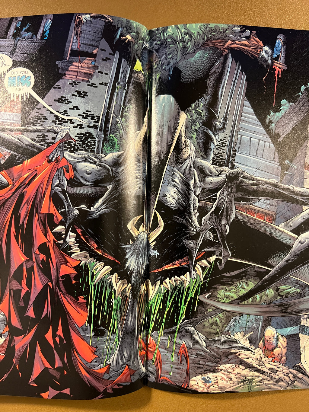 SPAWN #134 (2003) MONSTER BATTLE COVER