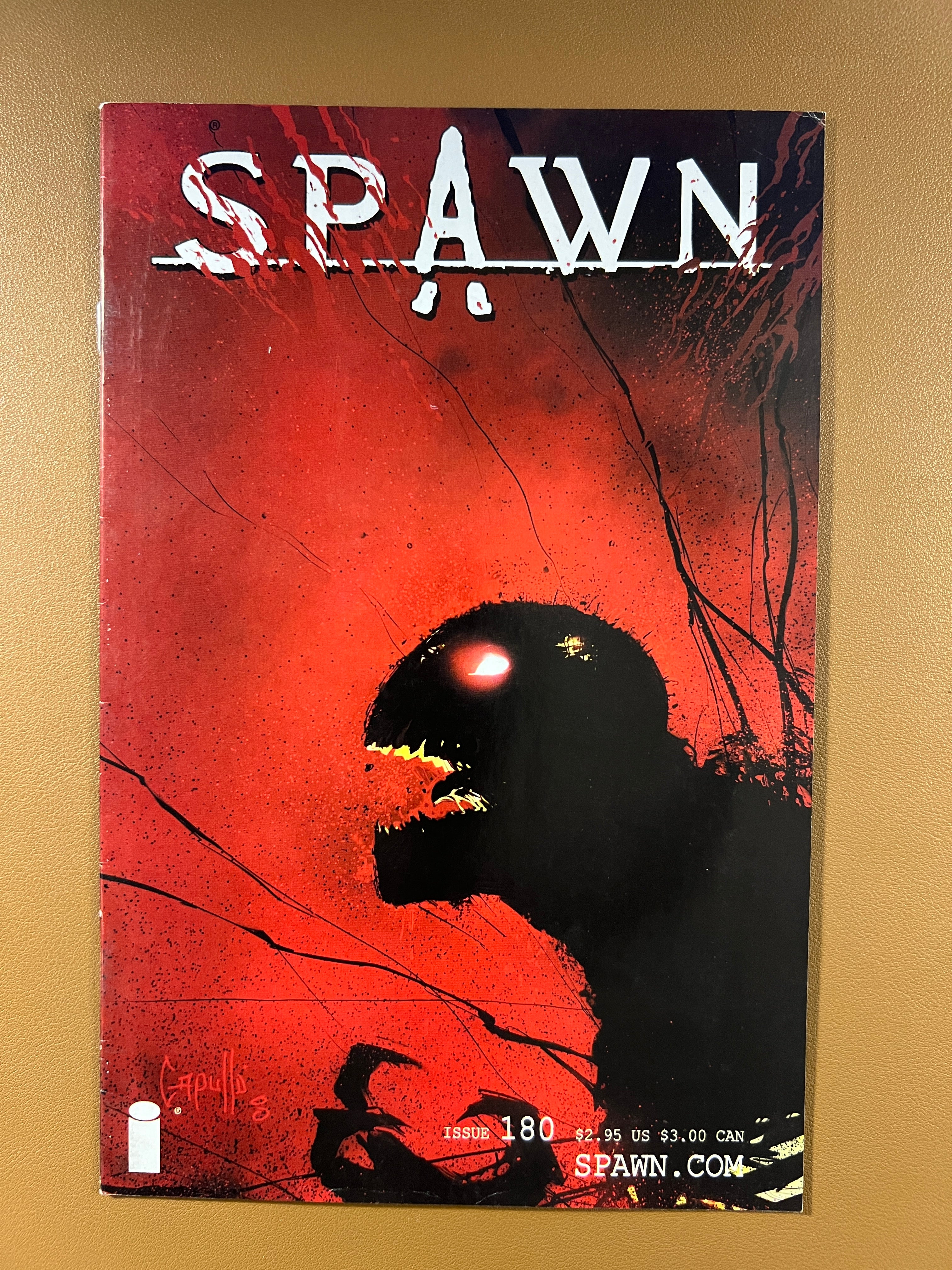 SPAWN #180 (2008) – DARK SILHOUETTE COVER