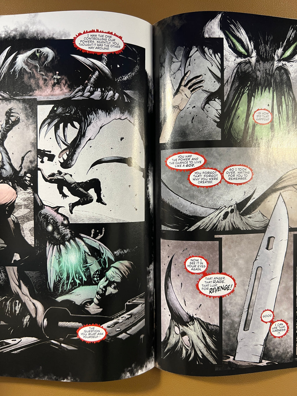 SPAWN #180 (2008) – DARK SILHOUETTE COVER