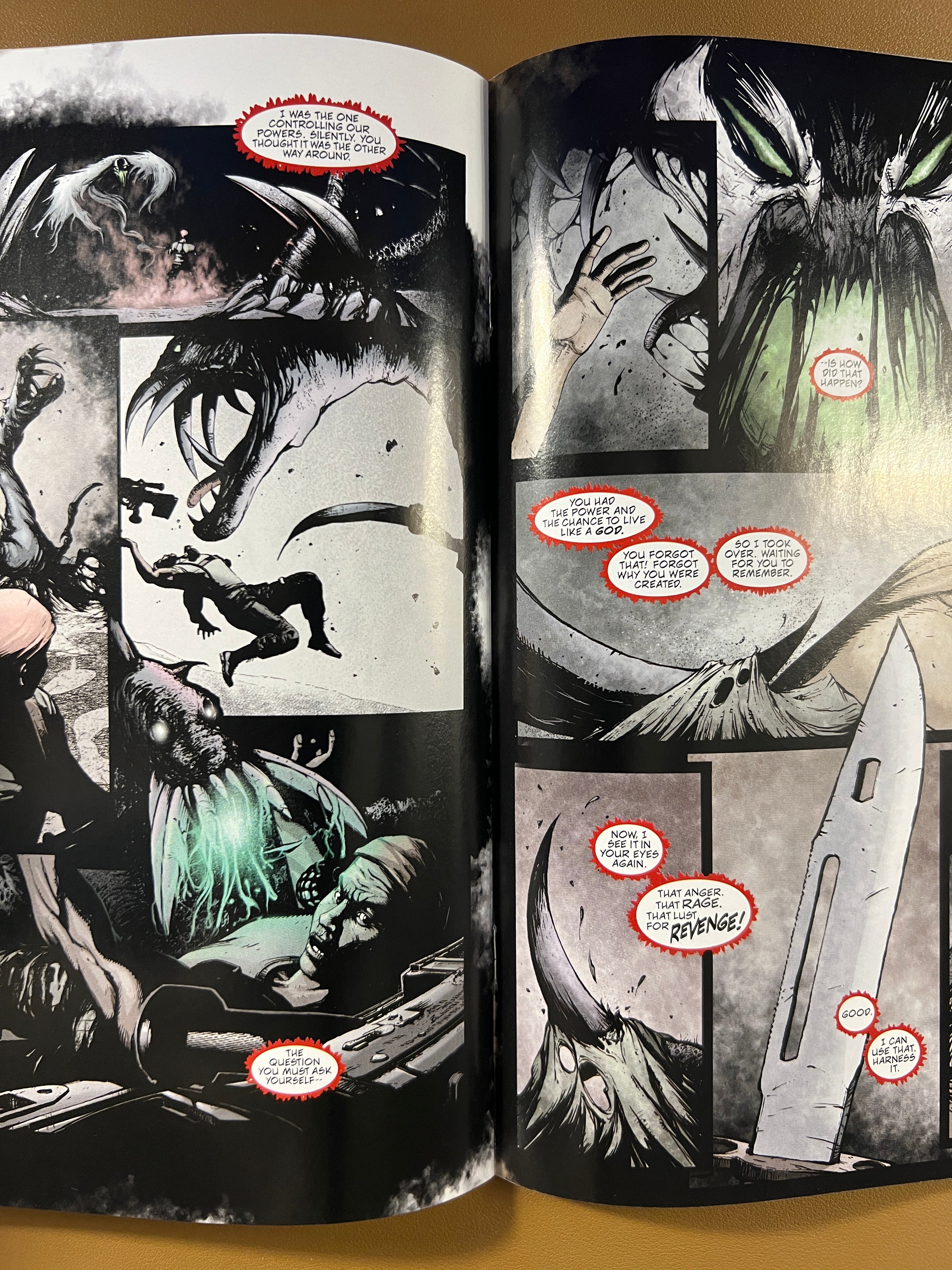 SPAWN #180 (2008) – DARK SILHOUETTE COVER