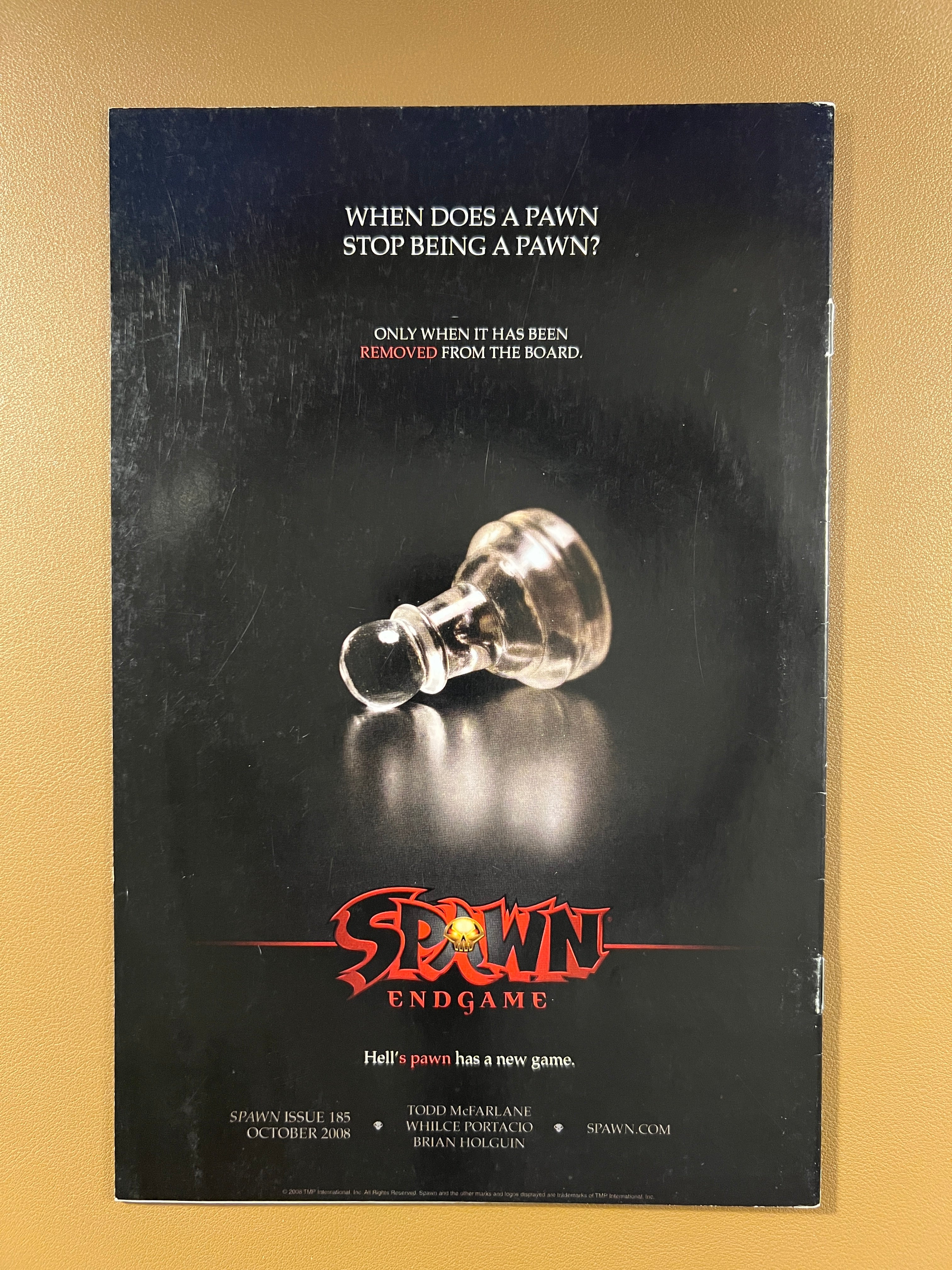 SPAWN #180 (2008) – DARK SILHOUETTE COVER