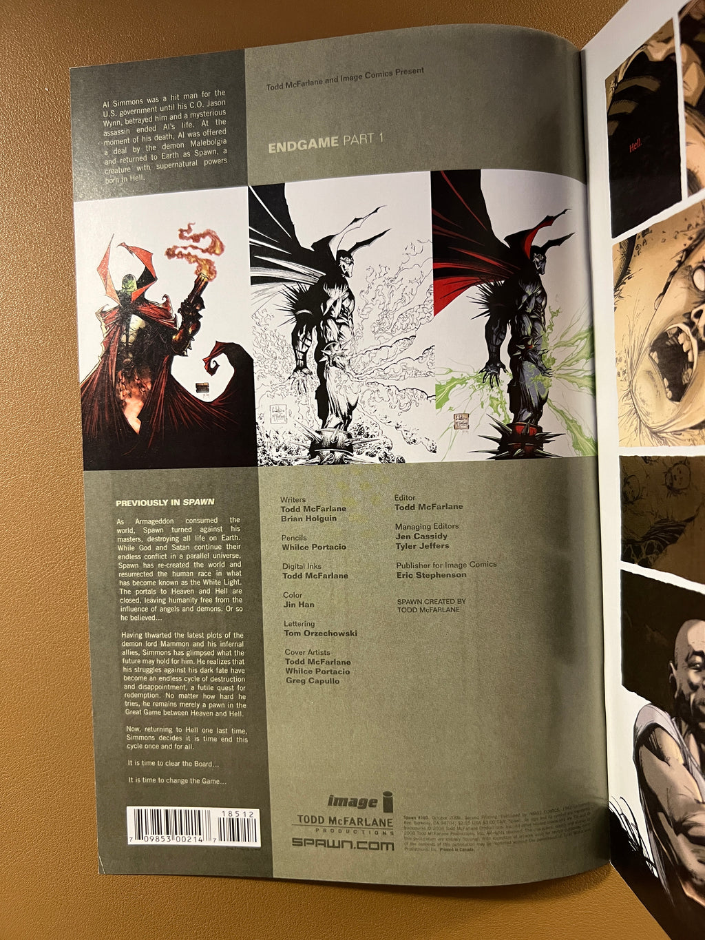 SPAWN #185 (2008) – SECOND PRINTING