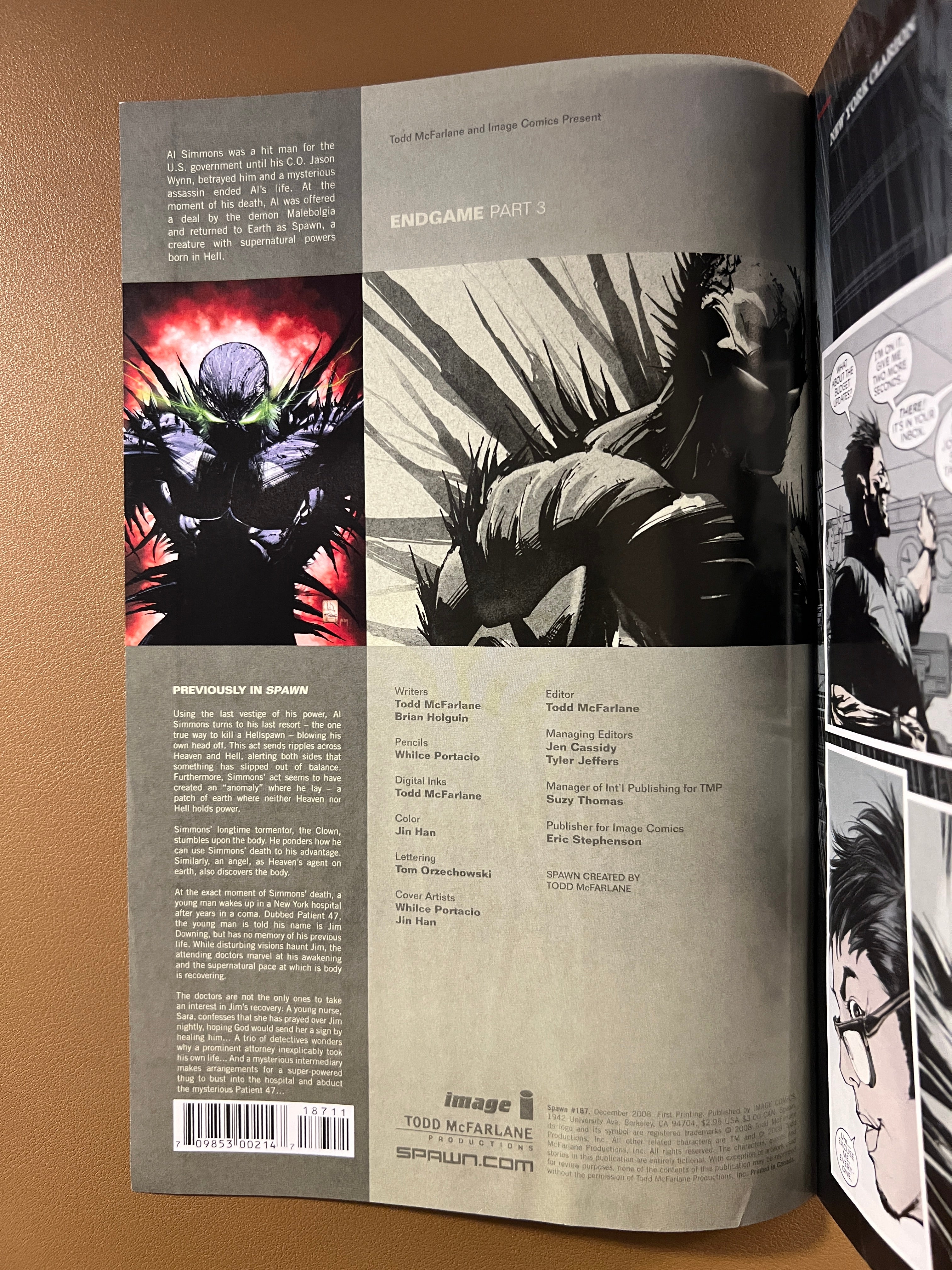 SPAWN #187 (2008) – ENDGAME PART 3