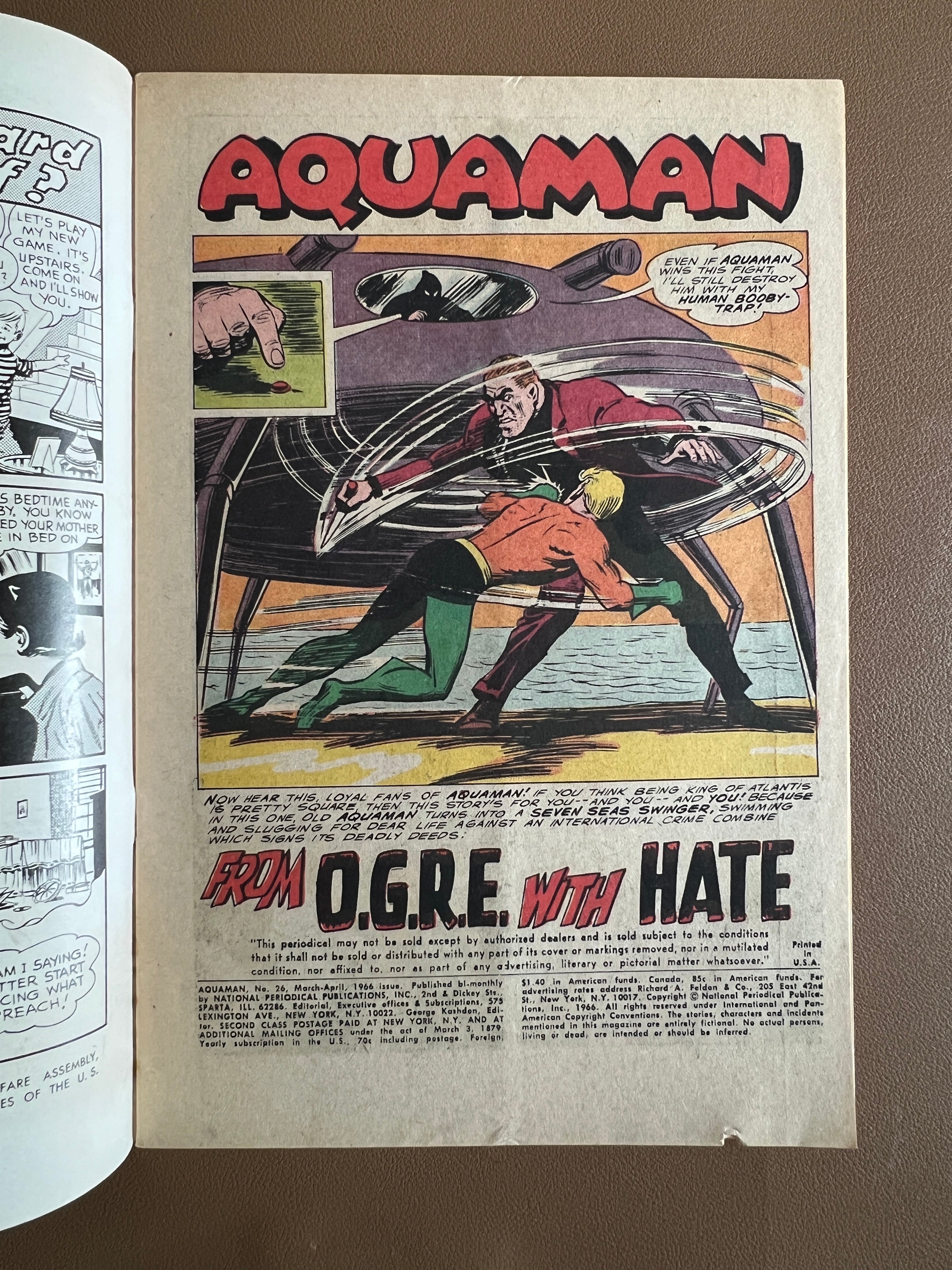 AQUAMAN #26 (1966)