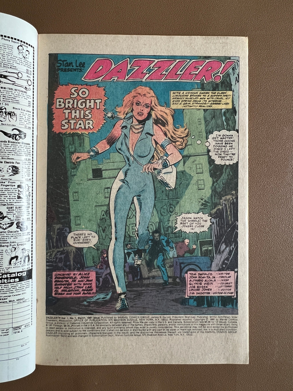 DAZZLER #1 (1981)