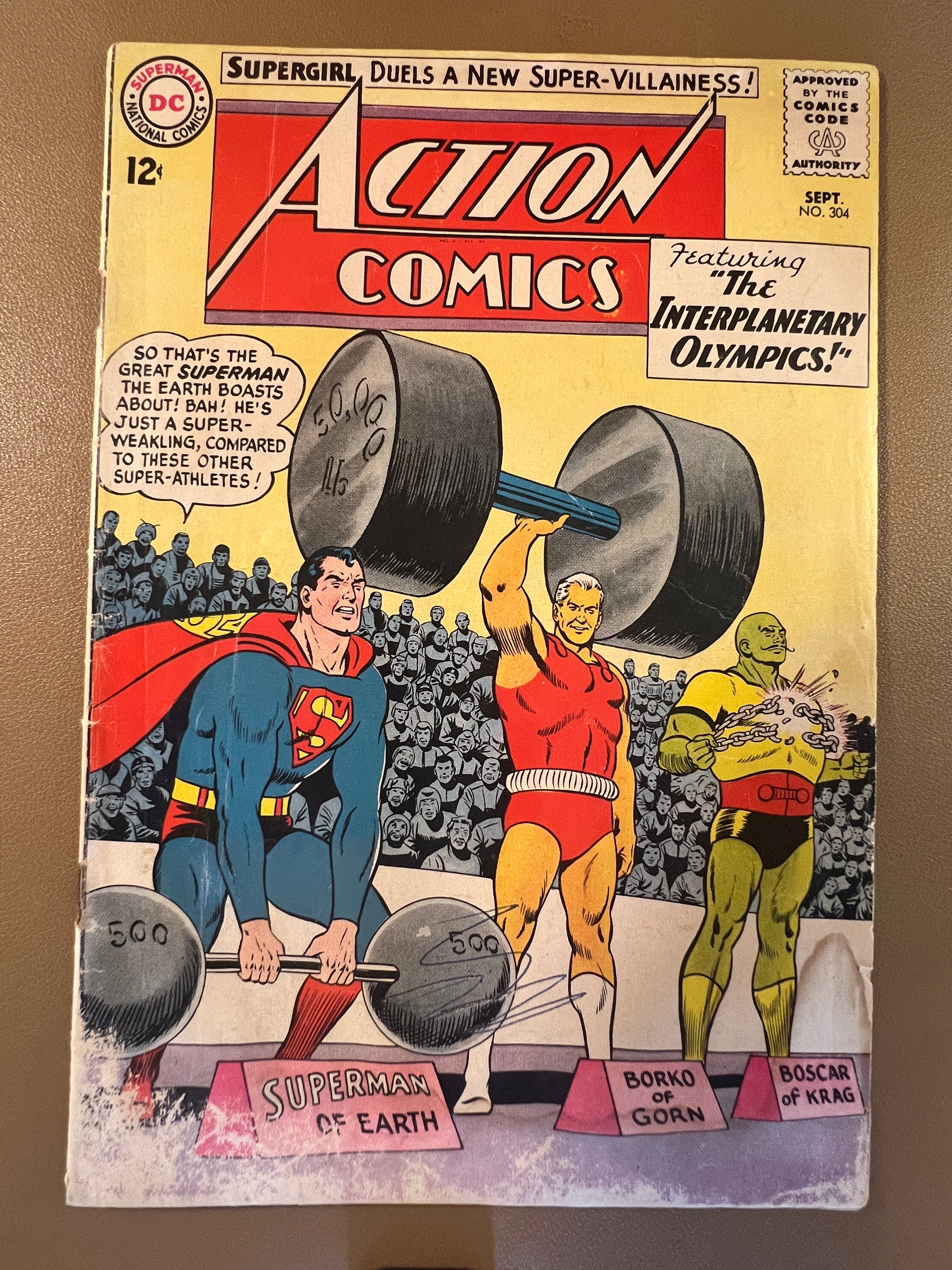 ACTION COMICS #304 (1963) Low Grade