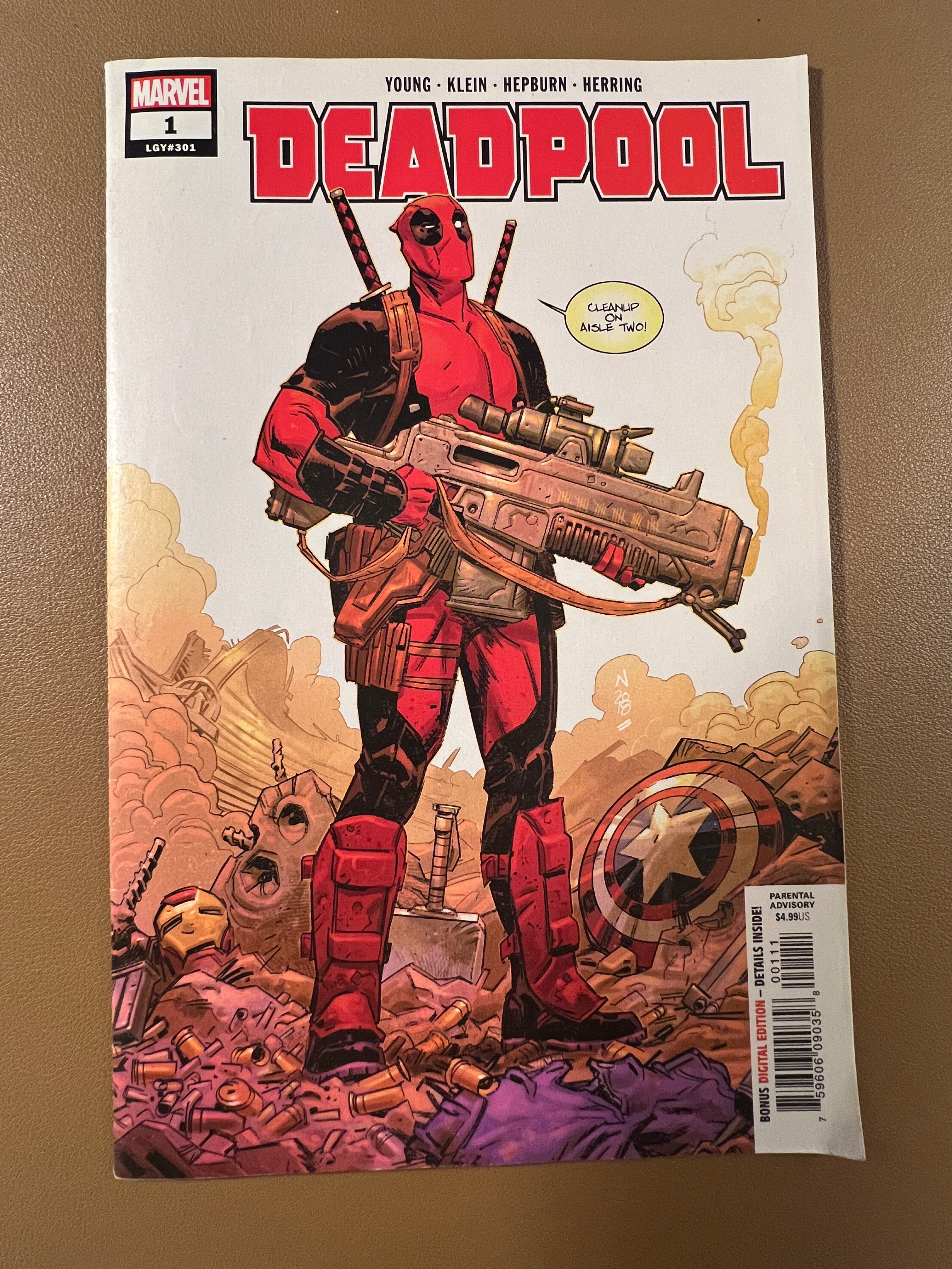 DEADPOOL #1 (2018)