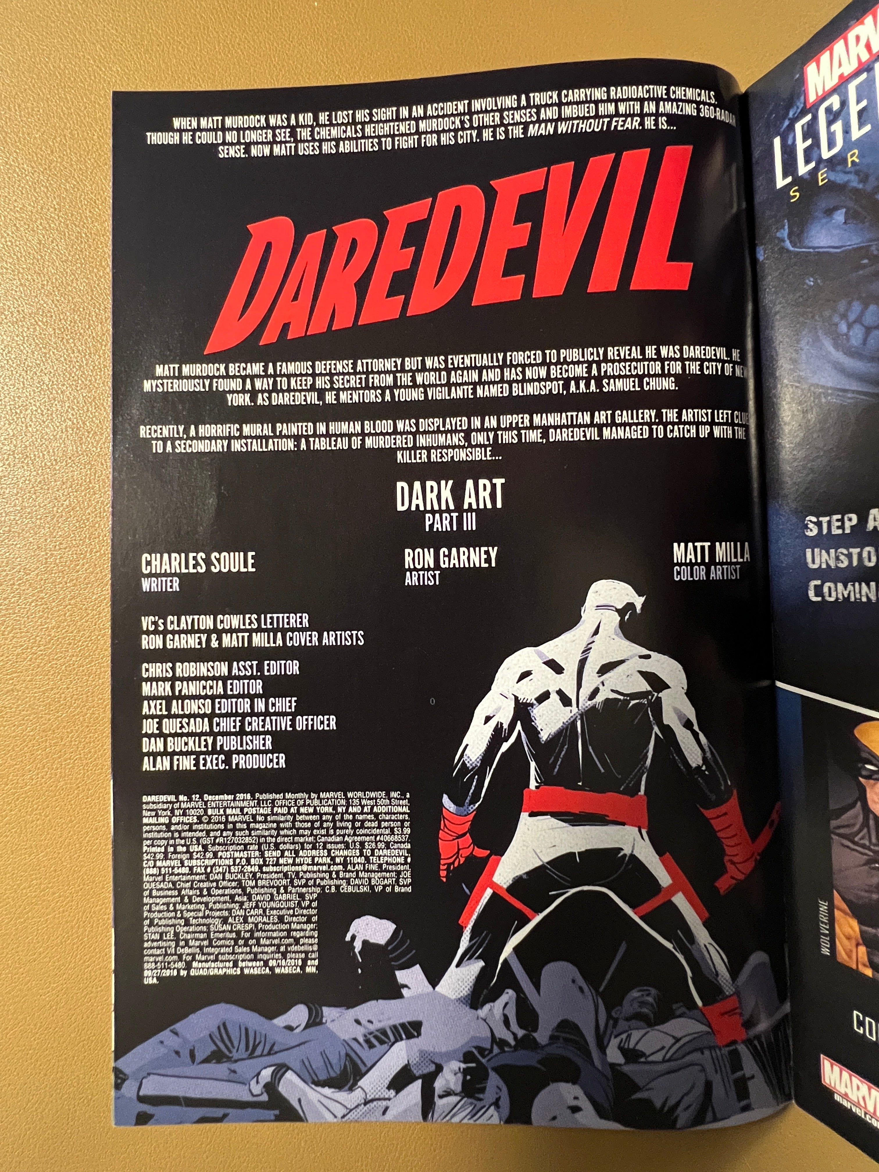 DAREDEVIL #12 (2016)