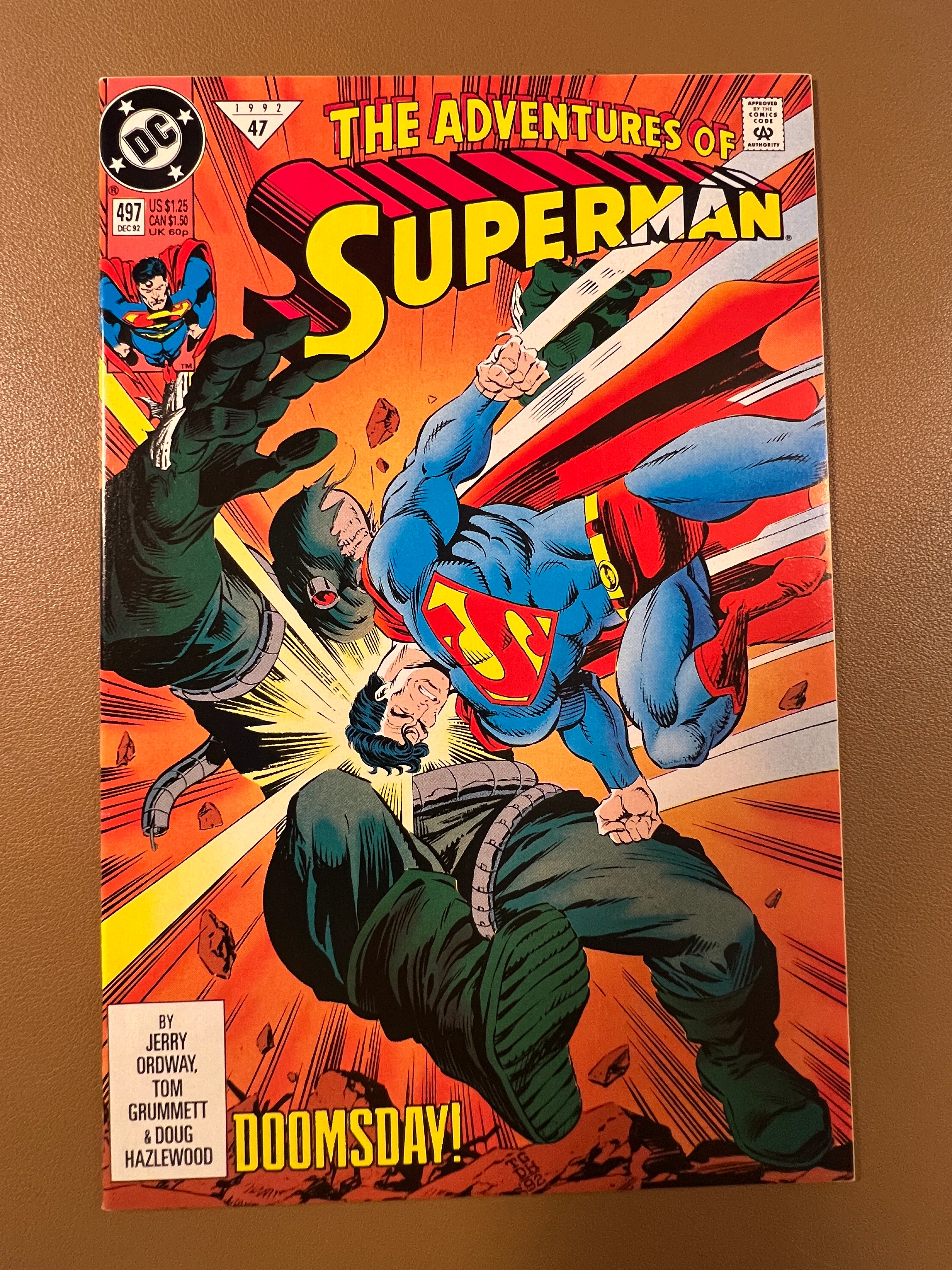 ADVENTURES OF SUPERMAN #497 (1992)