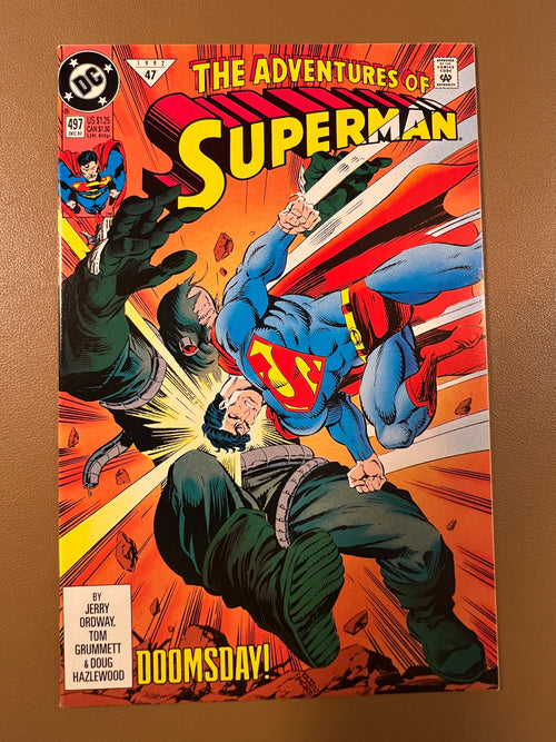 ADVENTURES OF SUPERMAN #497 (1992)