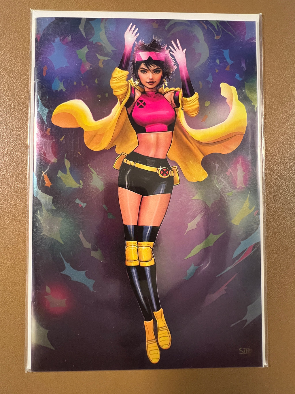 X-MEN #244 🔥 NYCC VARIANT COVER JUBILEE ART UNKNOWN COMICS EXCLUSIVE