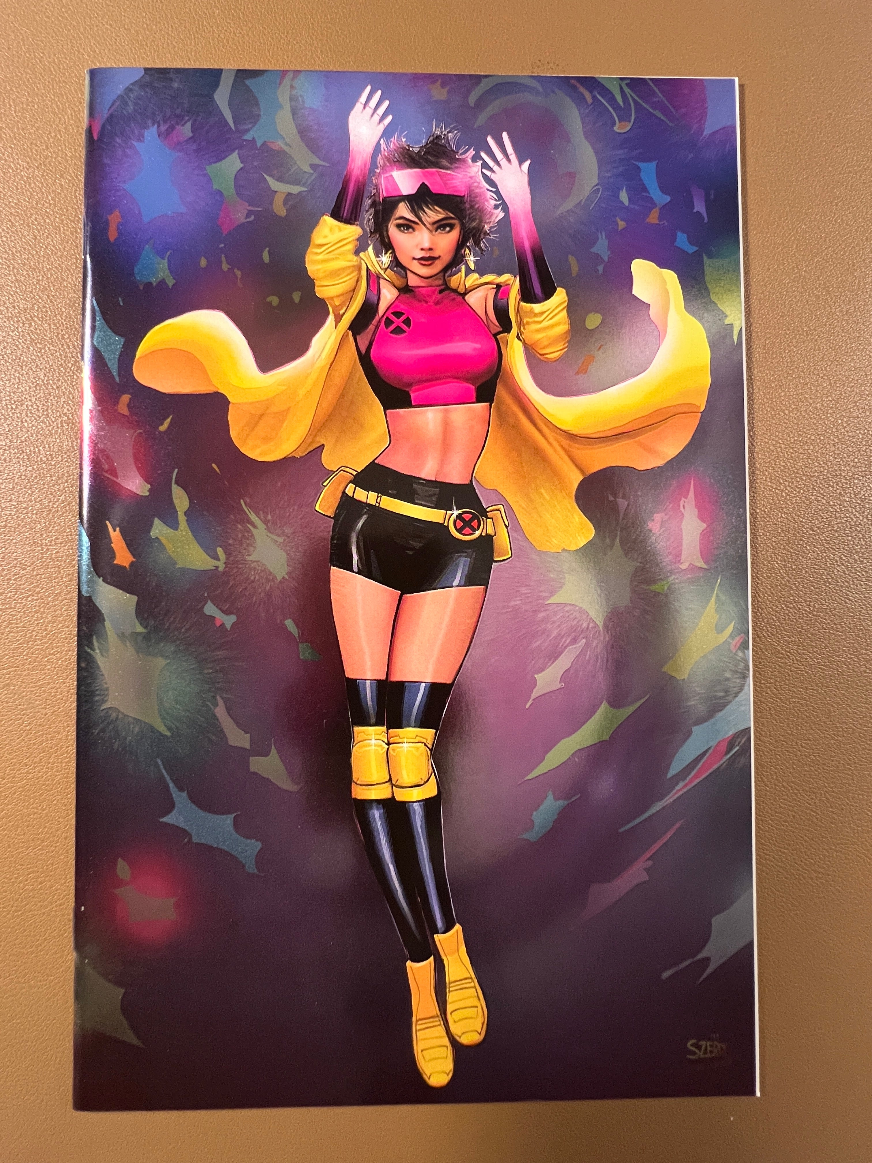 X-MEN #244 🔥 NYCC VARIANT COVER JUBILEE ART UNKNOWN COMICS EXCLUSIVE
