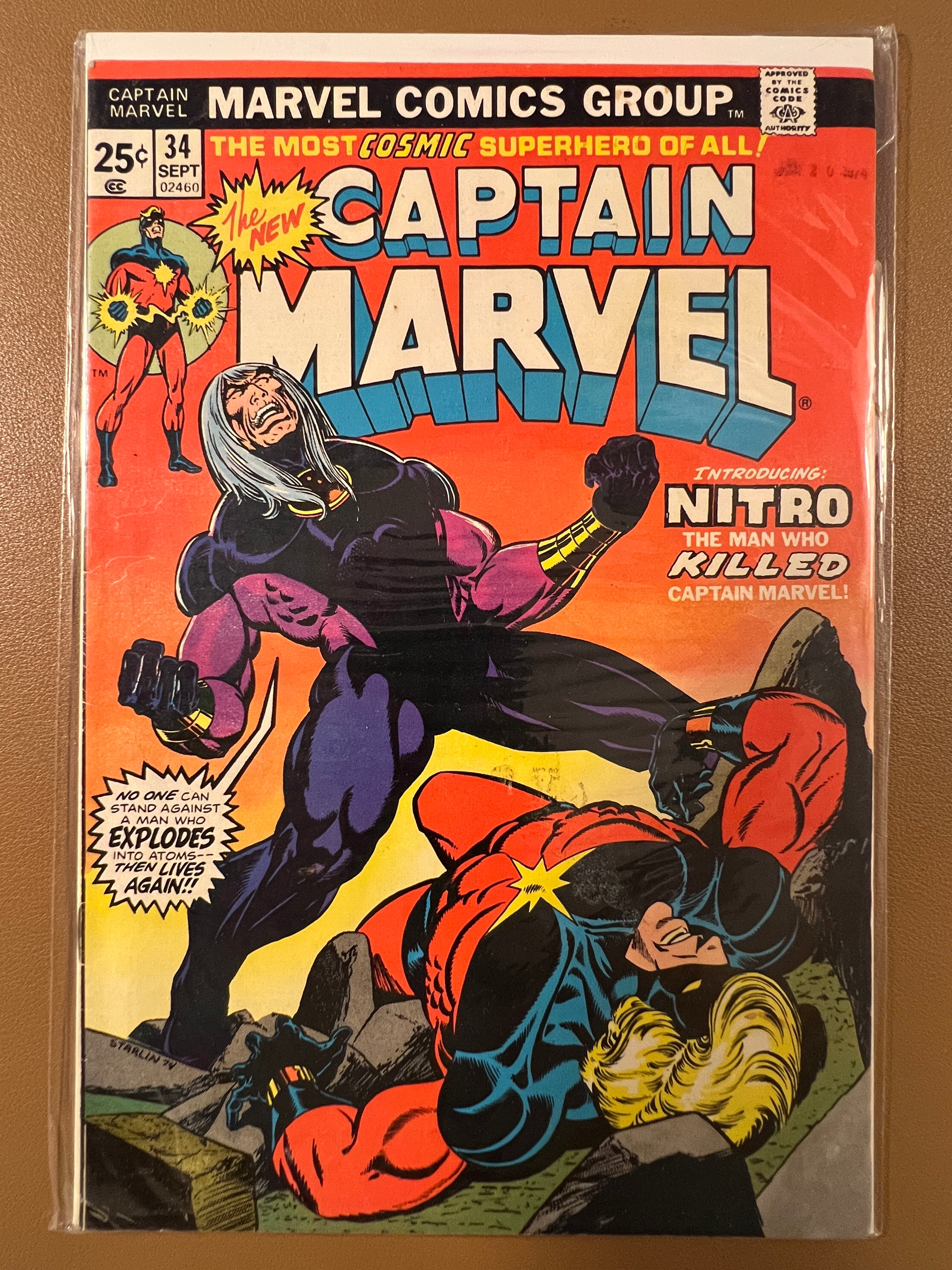 CAPTAIN MARVEL #34 (1974)