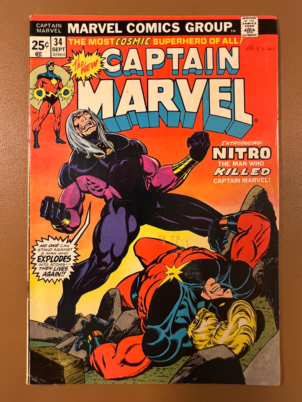 CAPTAIN MARVEL #34 (1974)