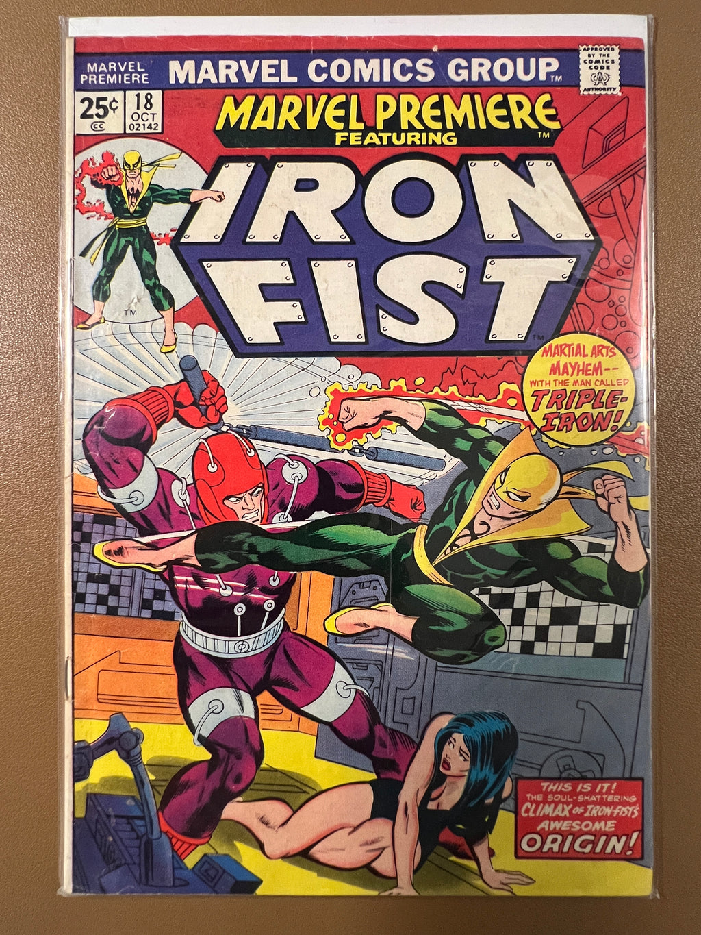 MARVEL PREMIERE #18 (1974)