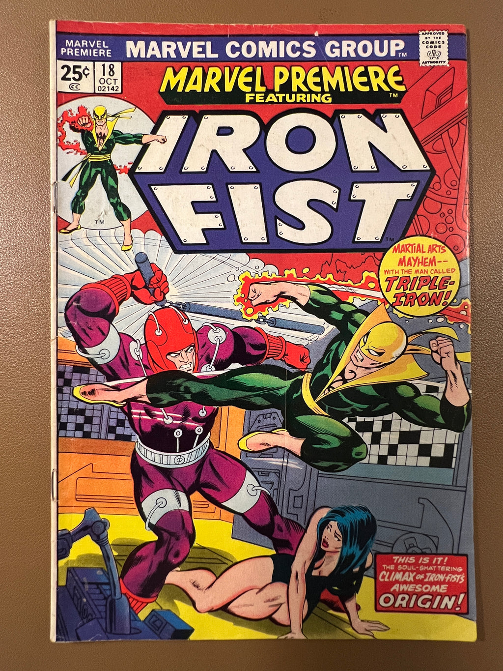 MARVEL PREMIERE #18 (1974)