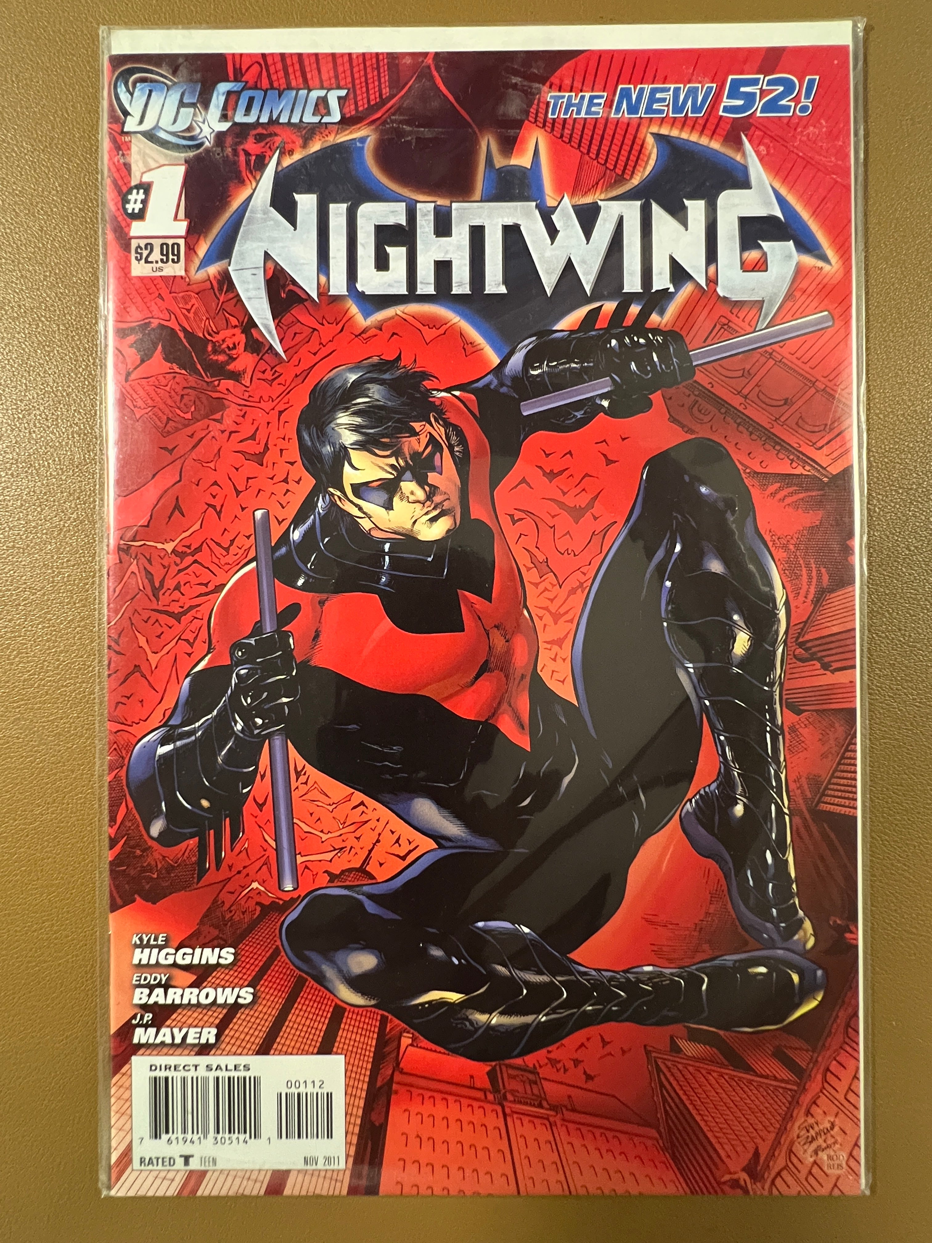 NIGHTWING #1 (2011) 2nd Print