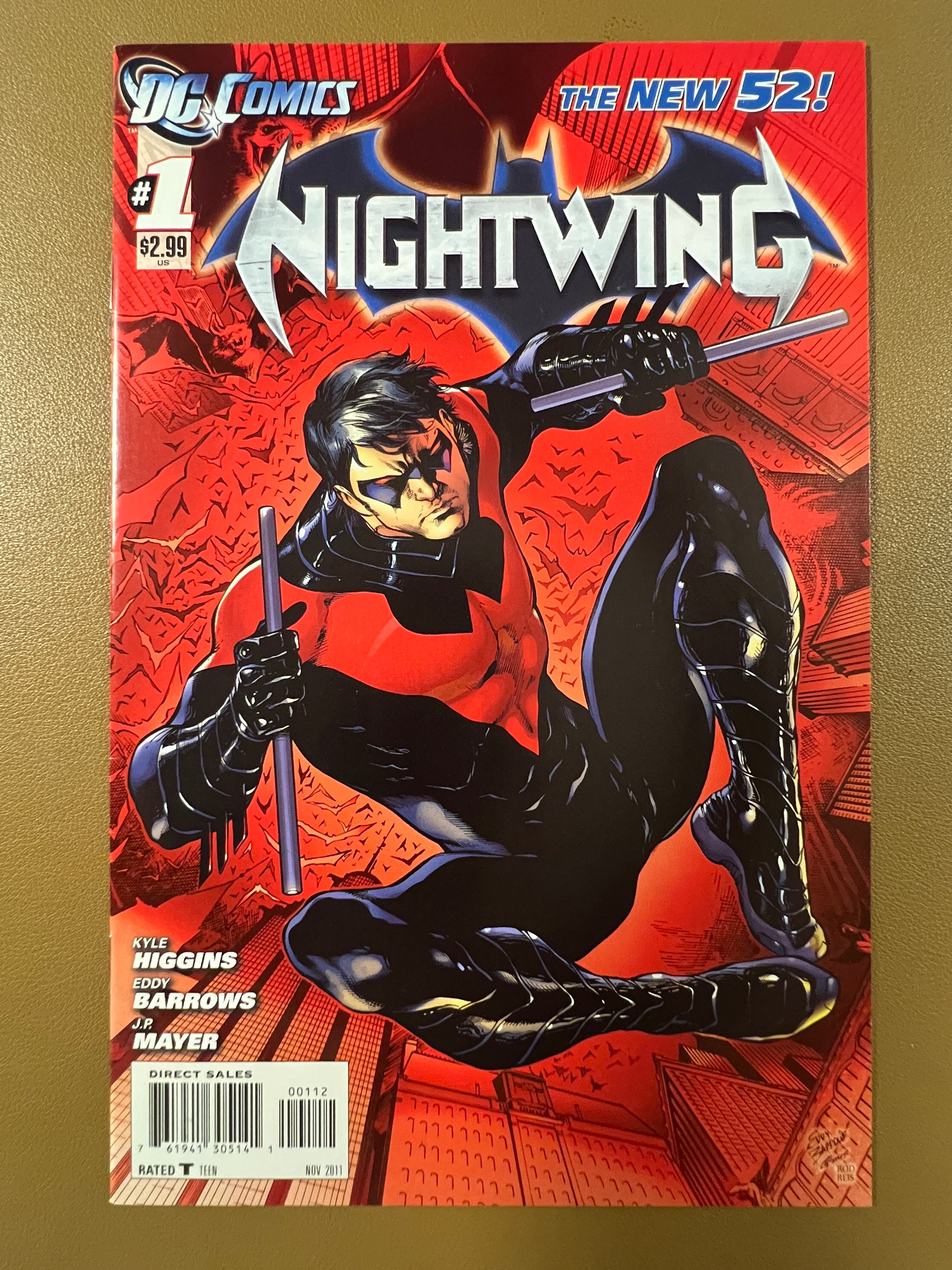 NIGHTWING #1 (2011) 2nd Print