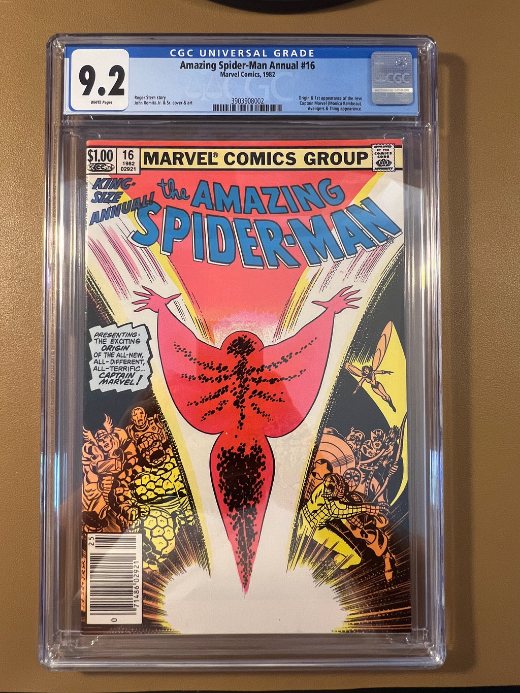 AMAZING SPIDER-MAN ANNUAL #16 CGC 9.2