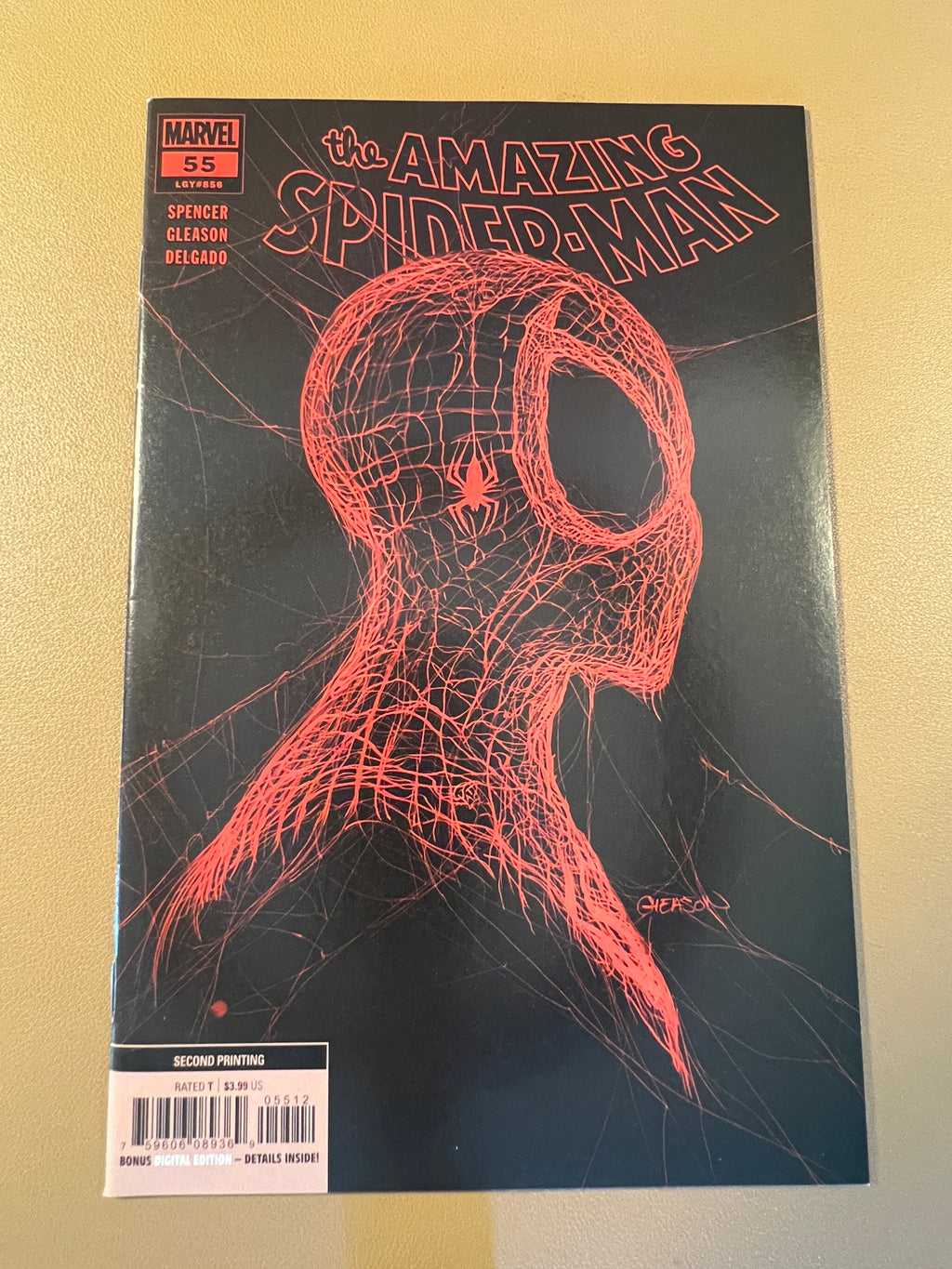 THE AMAZING SPIDER-MAN #55 “LAST REMAINS” COMPLETE PRINT SET (1st, 2nd & 3rd PRINTS)